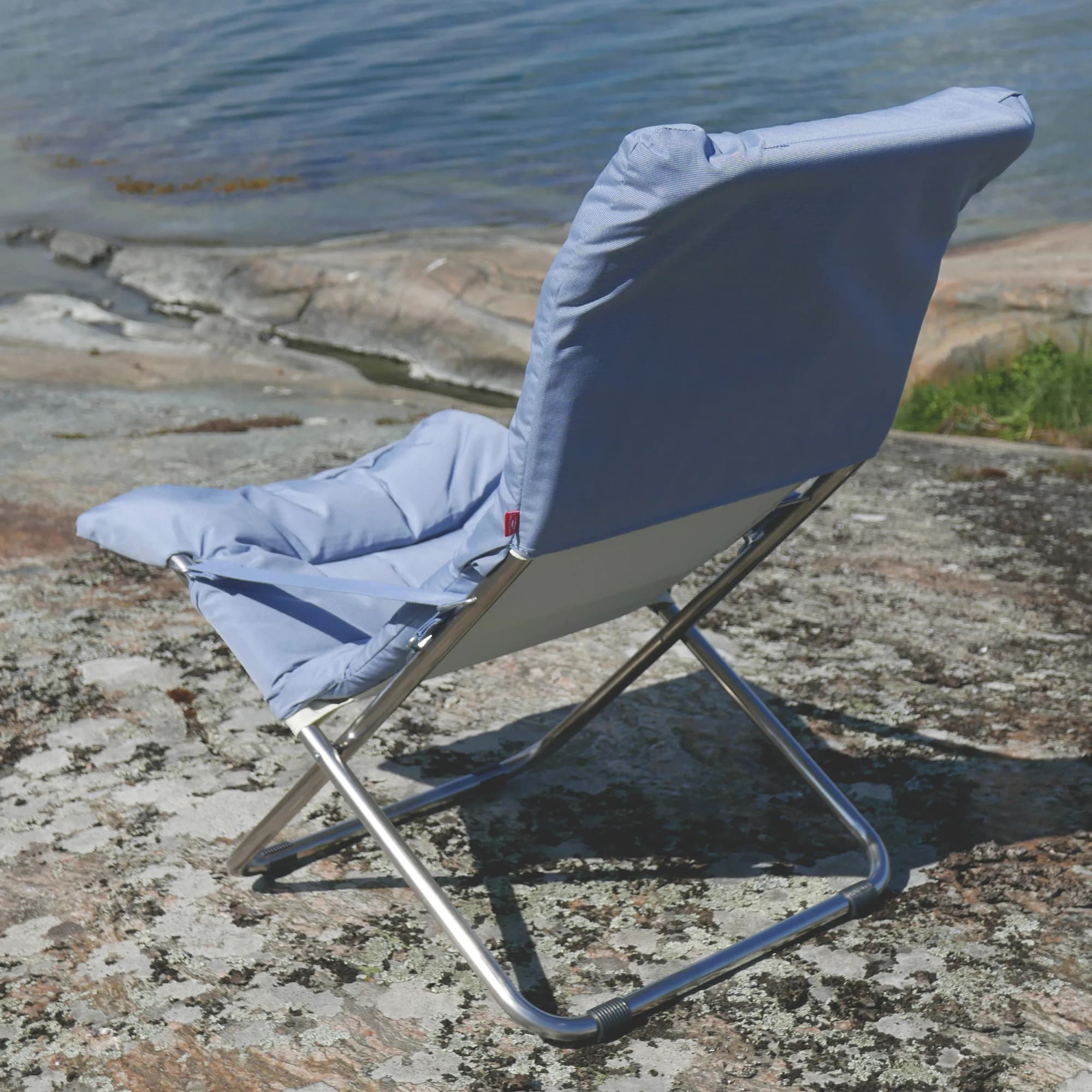 Fiesta Solstol Soft Støvet Blå