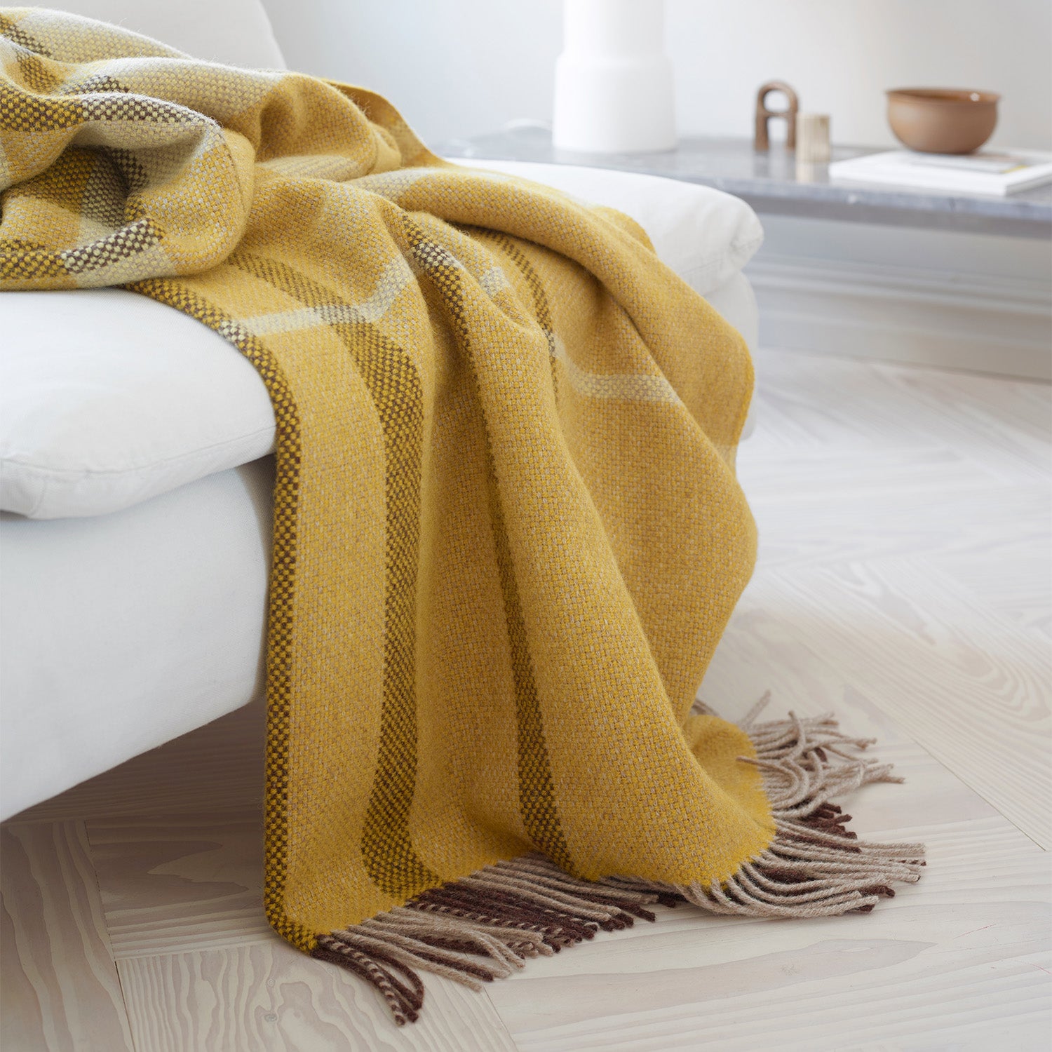 Ullpledd Filos Yellow