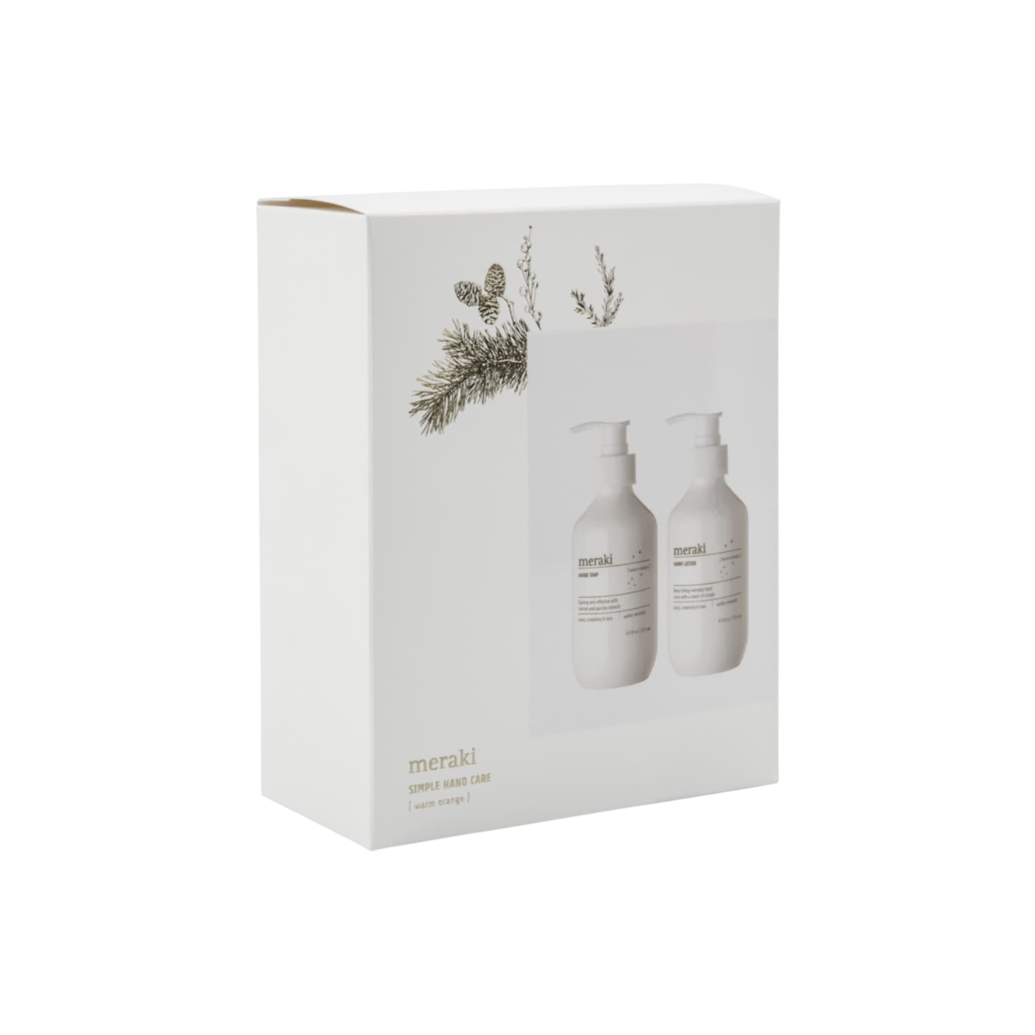 Gaveeske Warm Orange Håndsåpe & Håndkrem