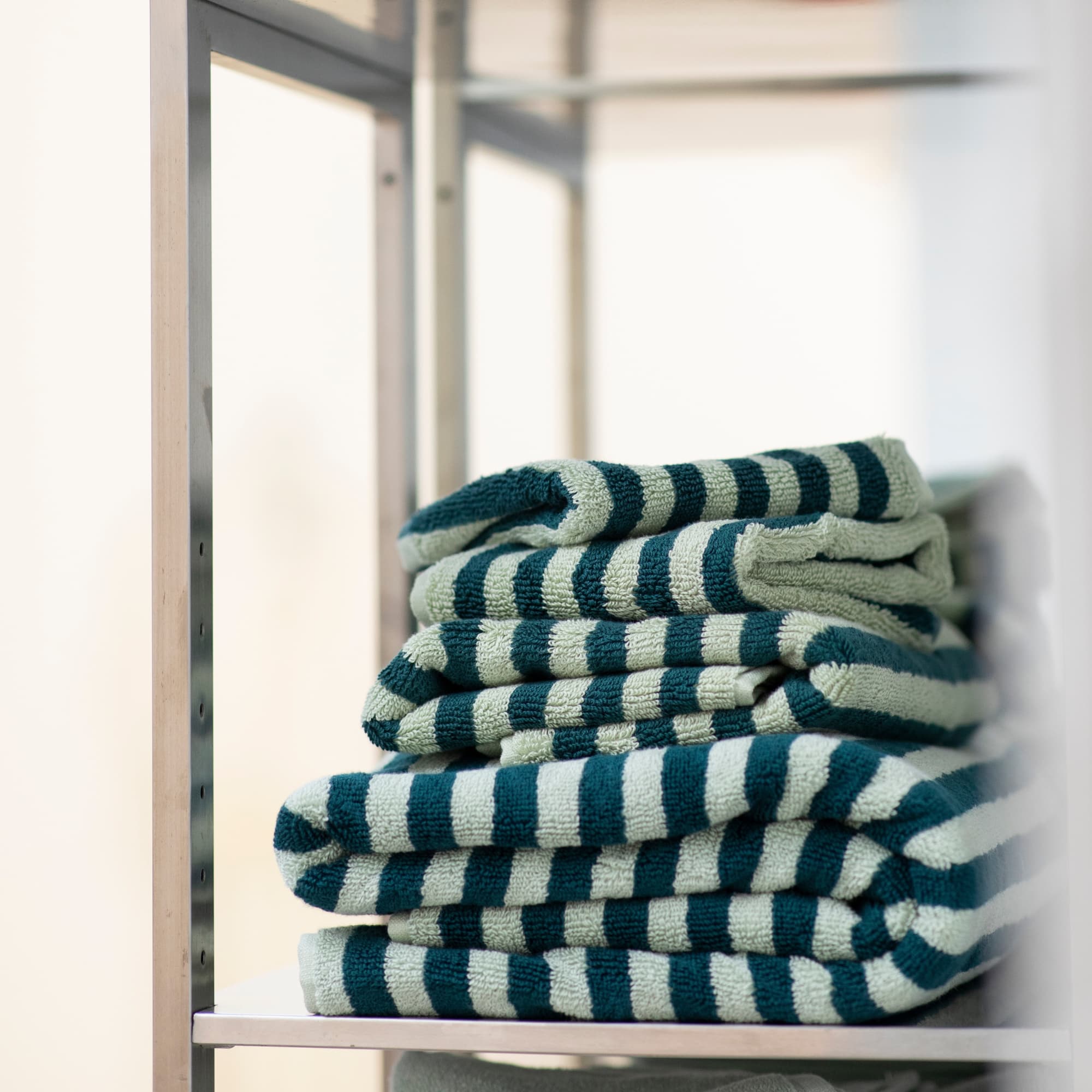 Gjestehåndkle Sea Foam & Deep Teal 30x50