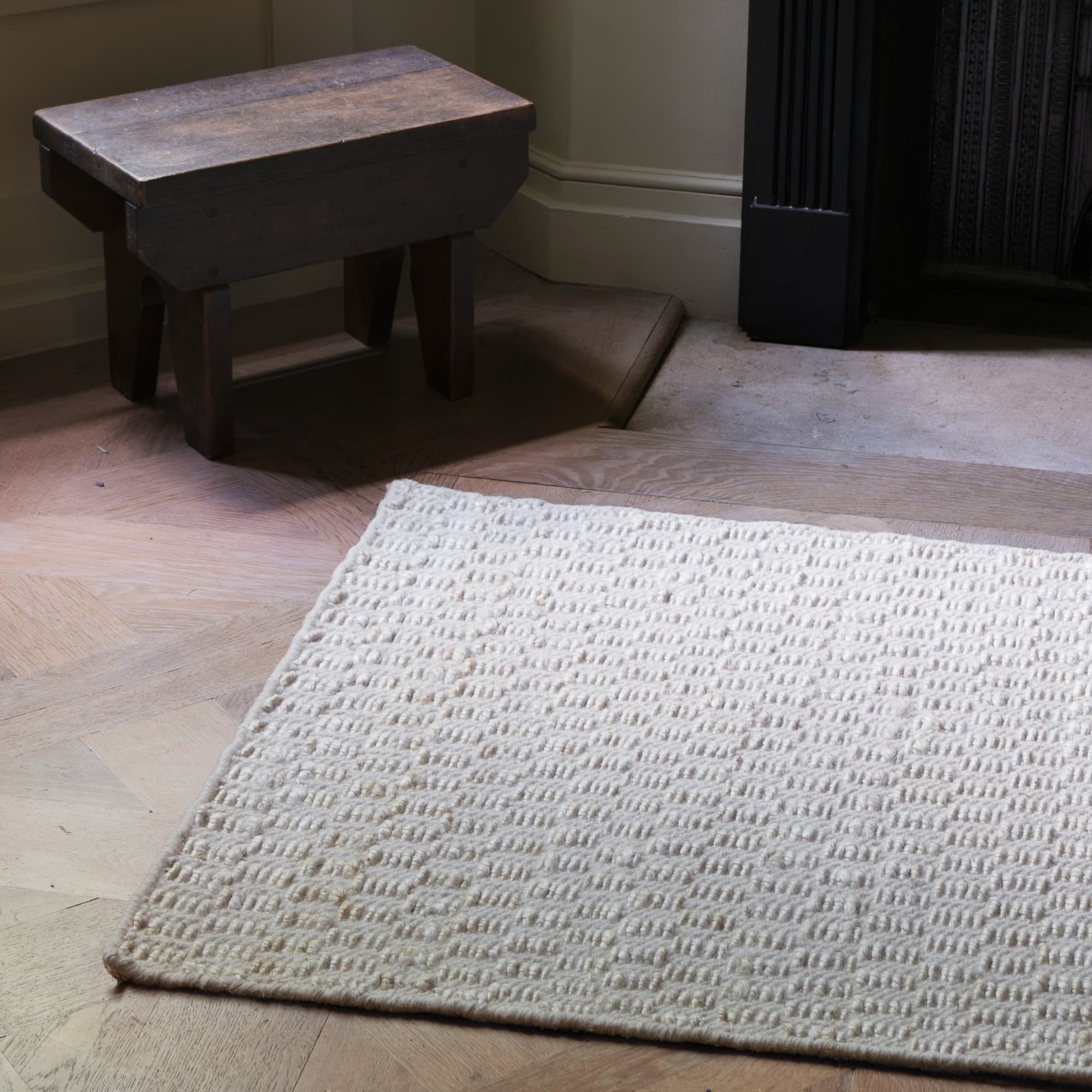 Gulvteppe Barley Bone White
