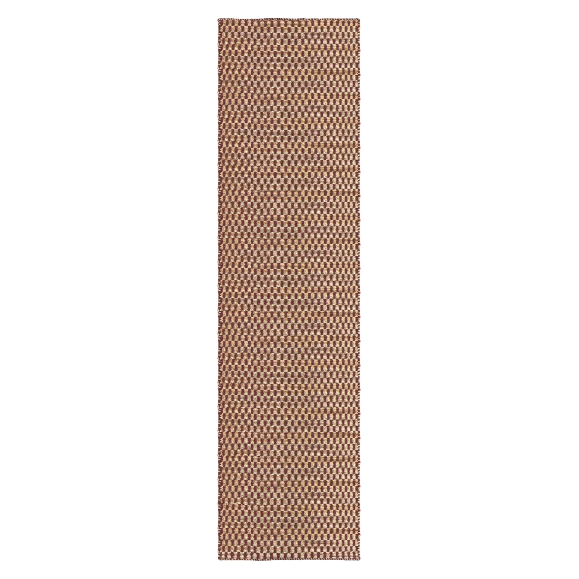 Gulvteppe Barley Burgundy