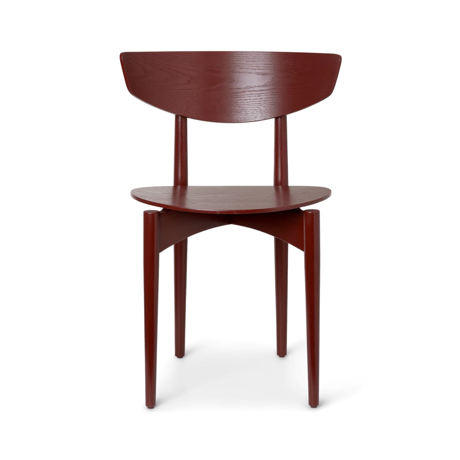 Herman Chair Red Brown