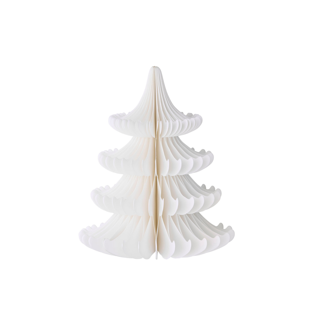 Papirjuletre Wilder Cream H 20 cm