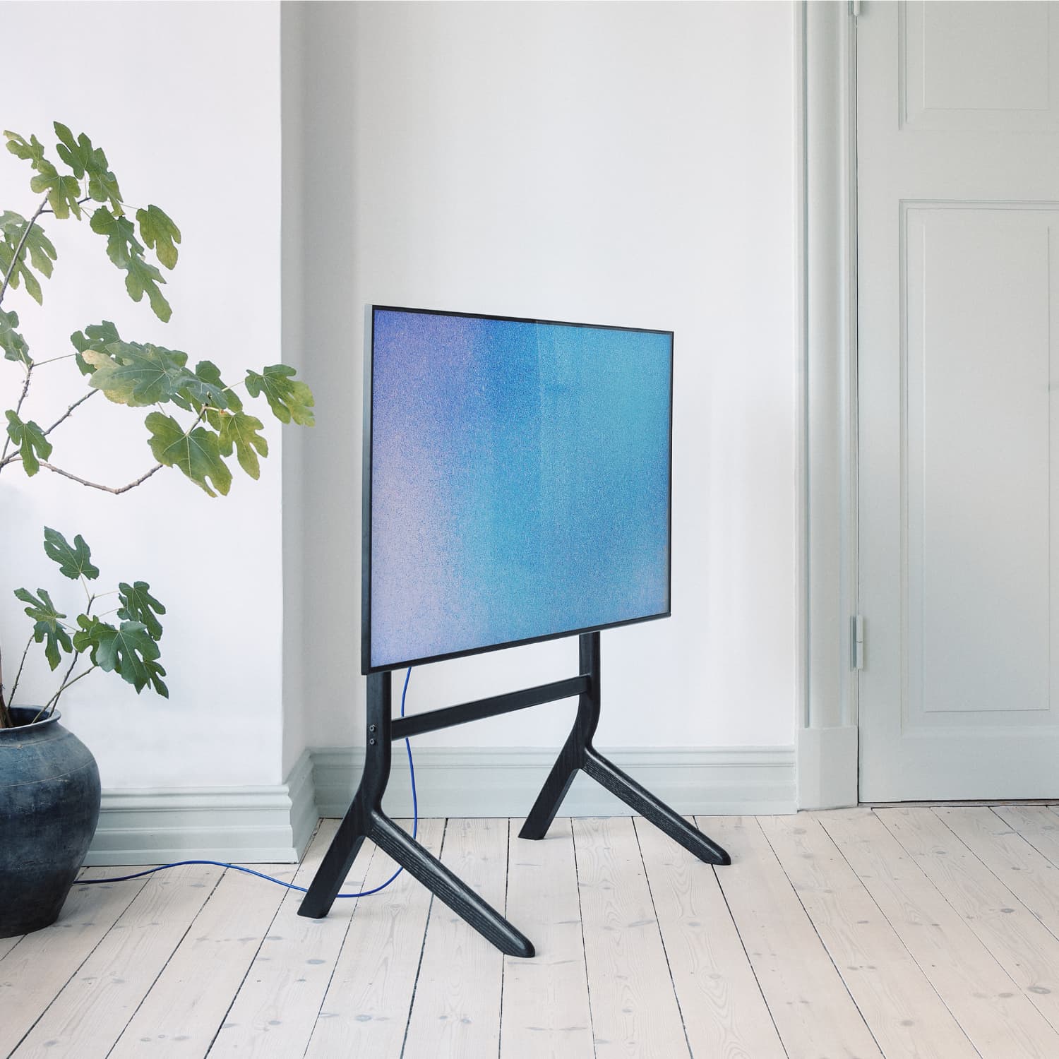 TV-stativ Hopper Black Oak