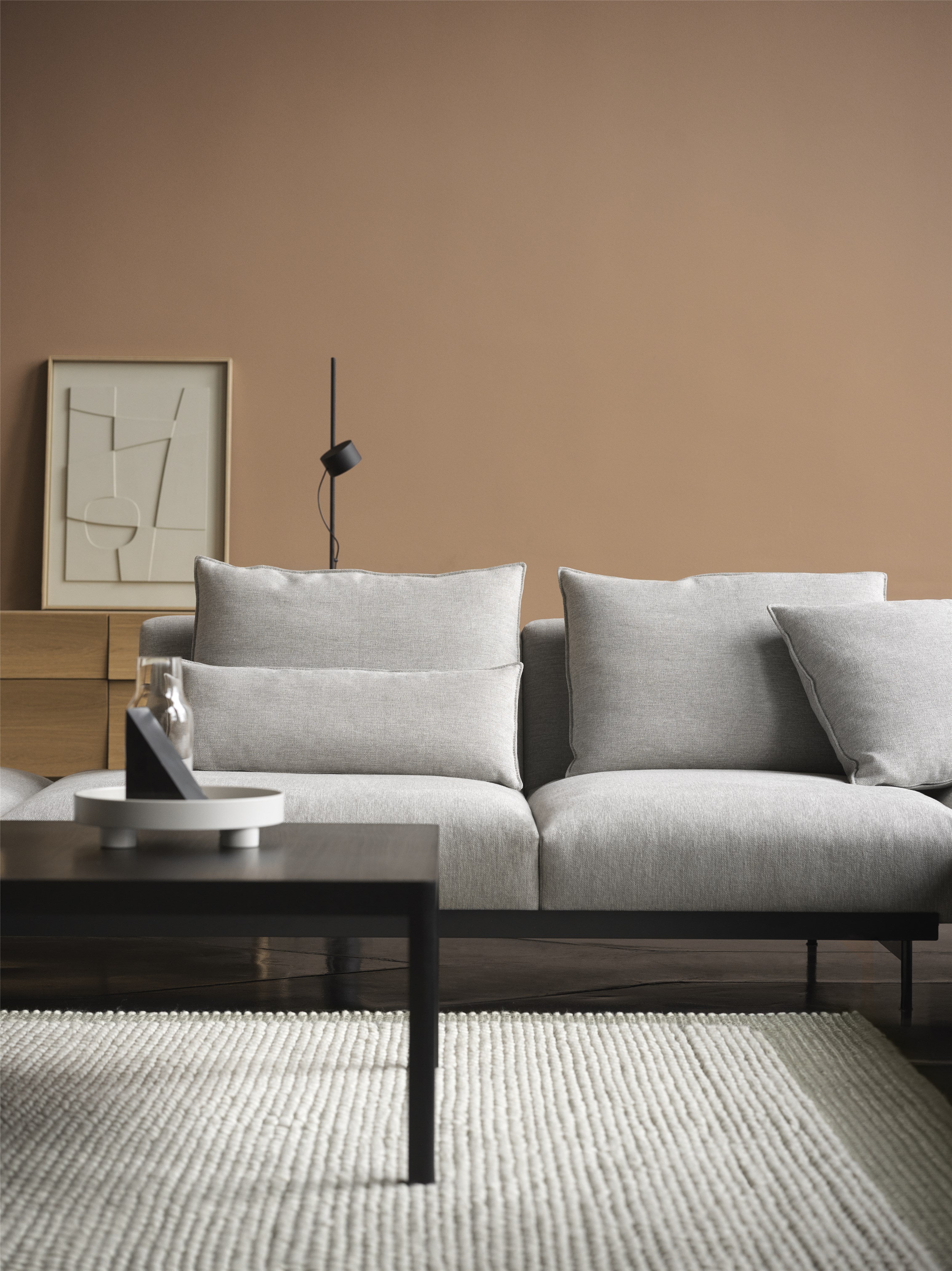 Gulvteppe Pebble Rug Pale Light Grey