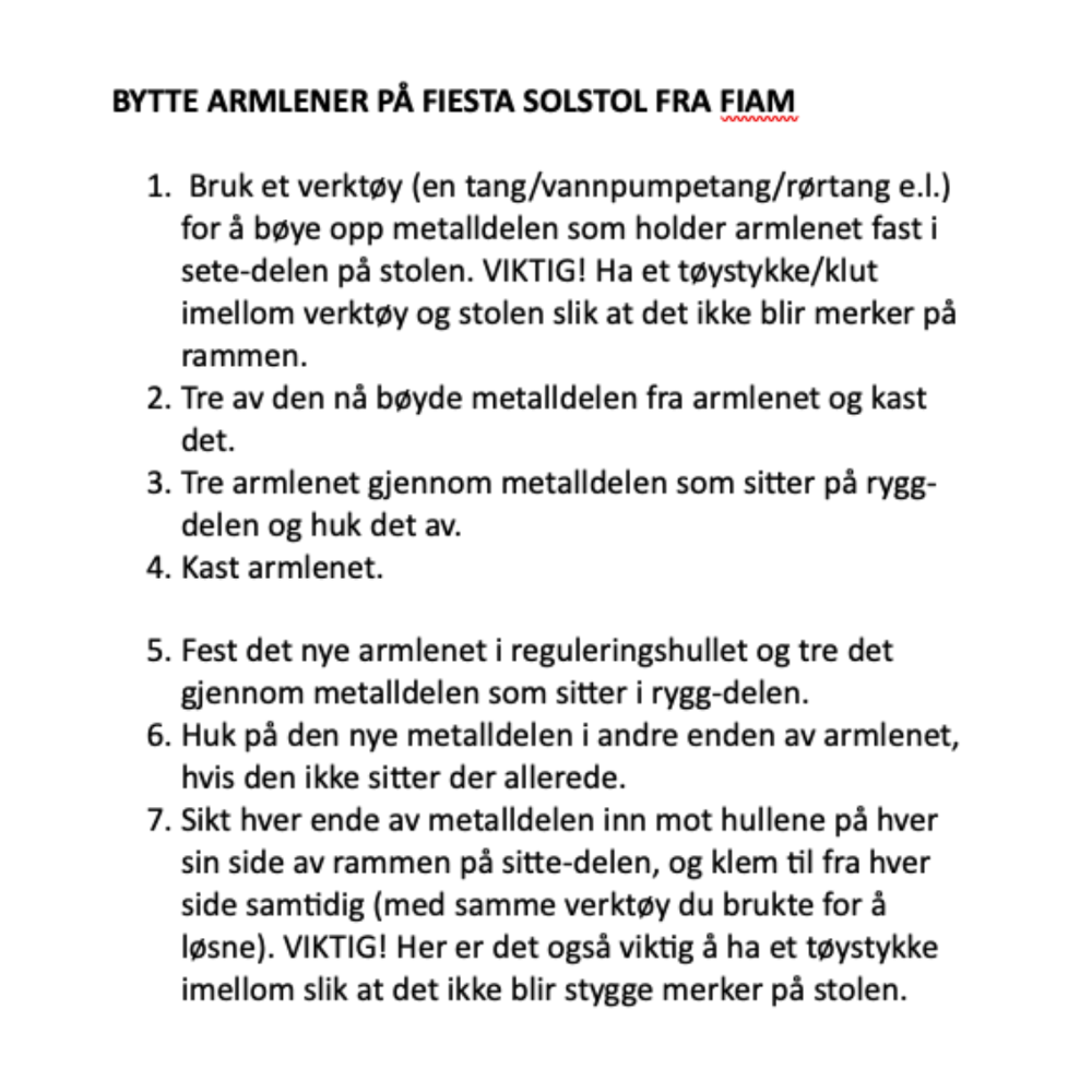 2 stk | Armlener til Fiesta