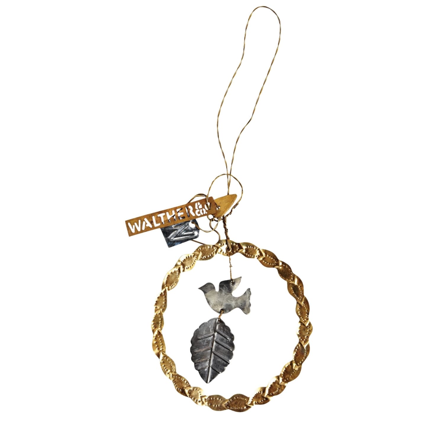 Juletrepynt Bird In A Ring