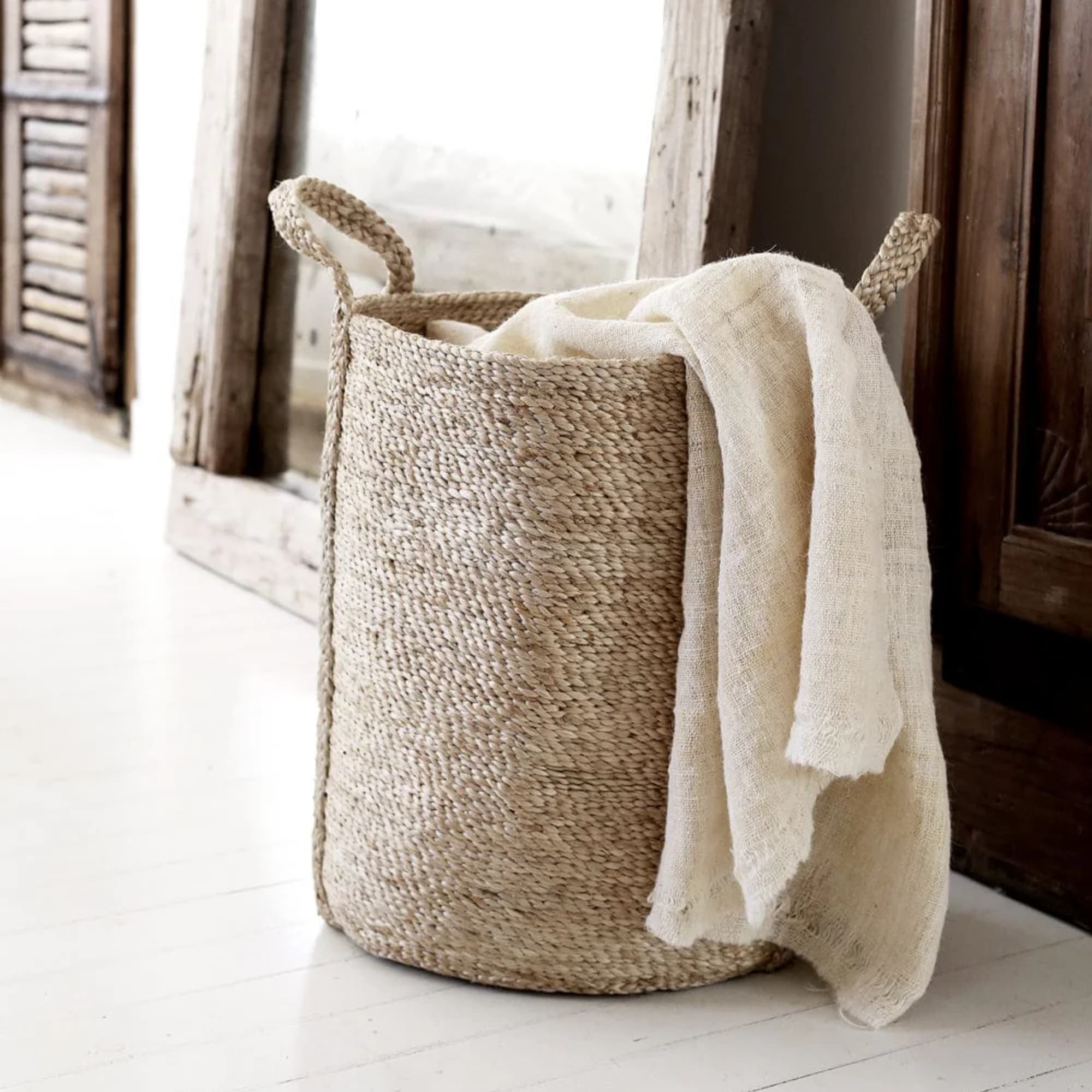 Kurv Jute Natur H:52