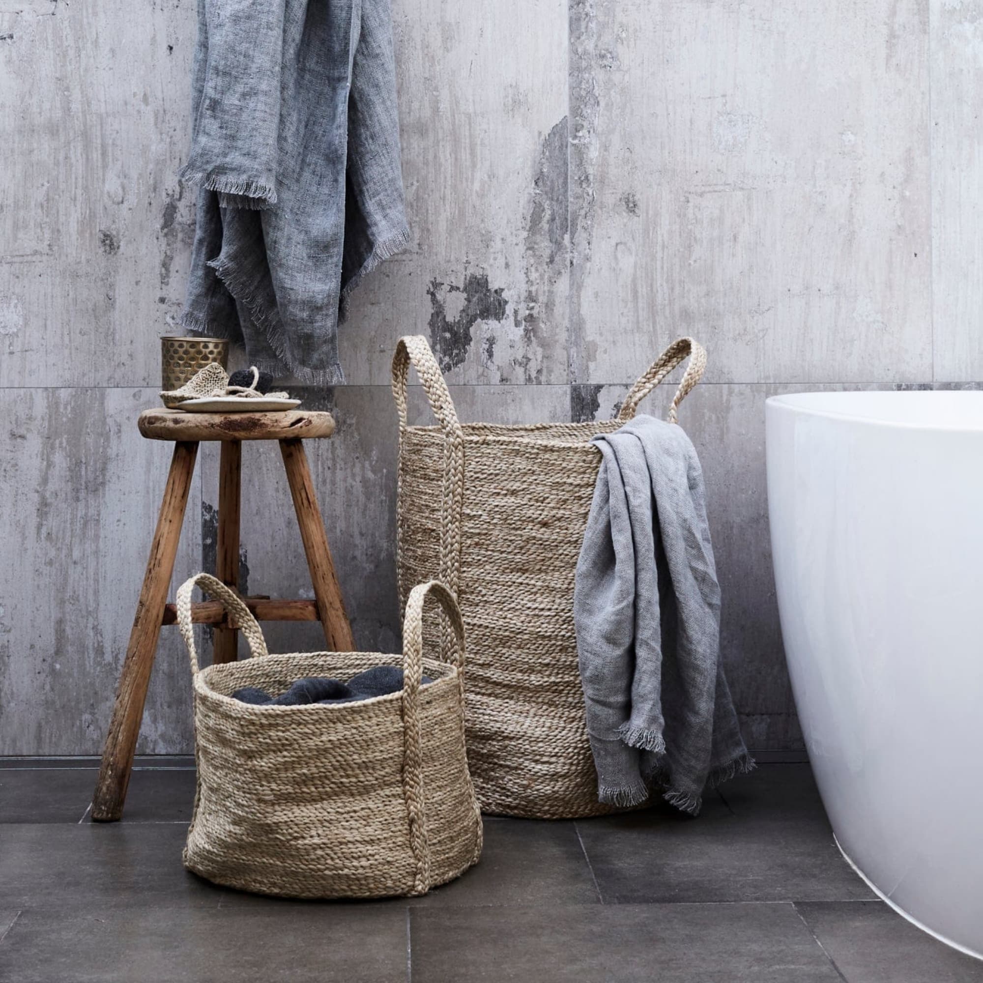 Kurv Jute Natur H:52