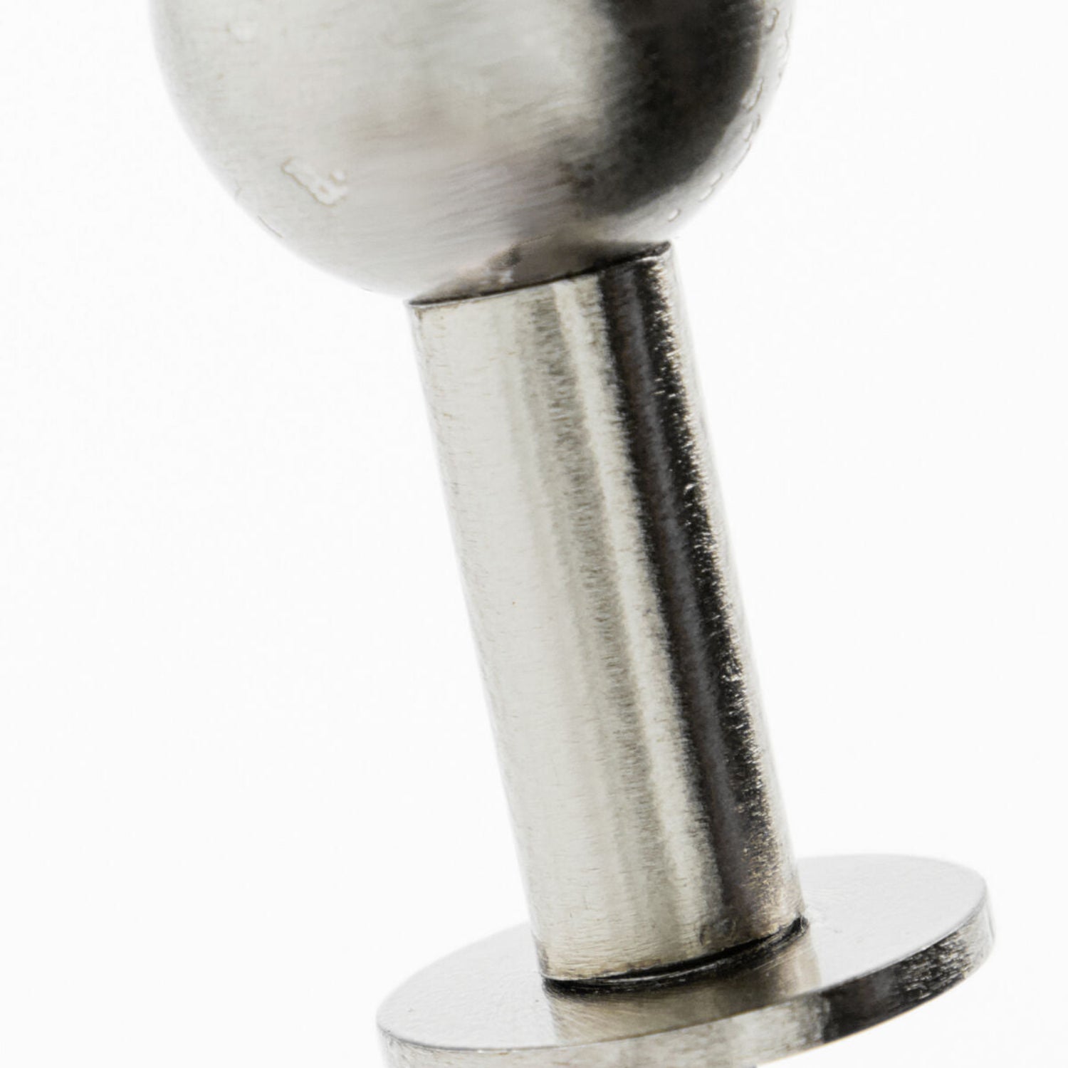 2 stk | Knagg Ball Silver