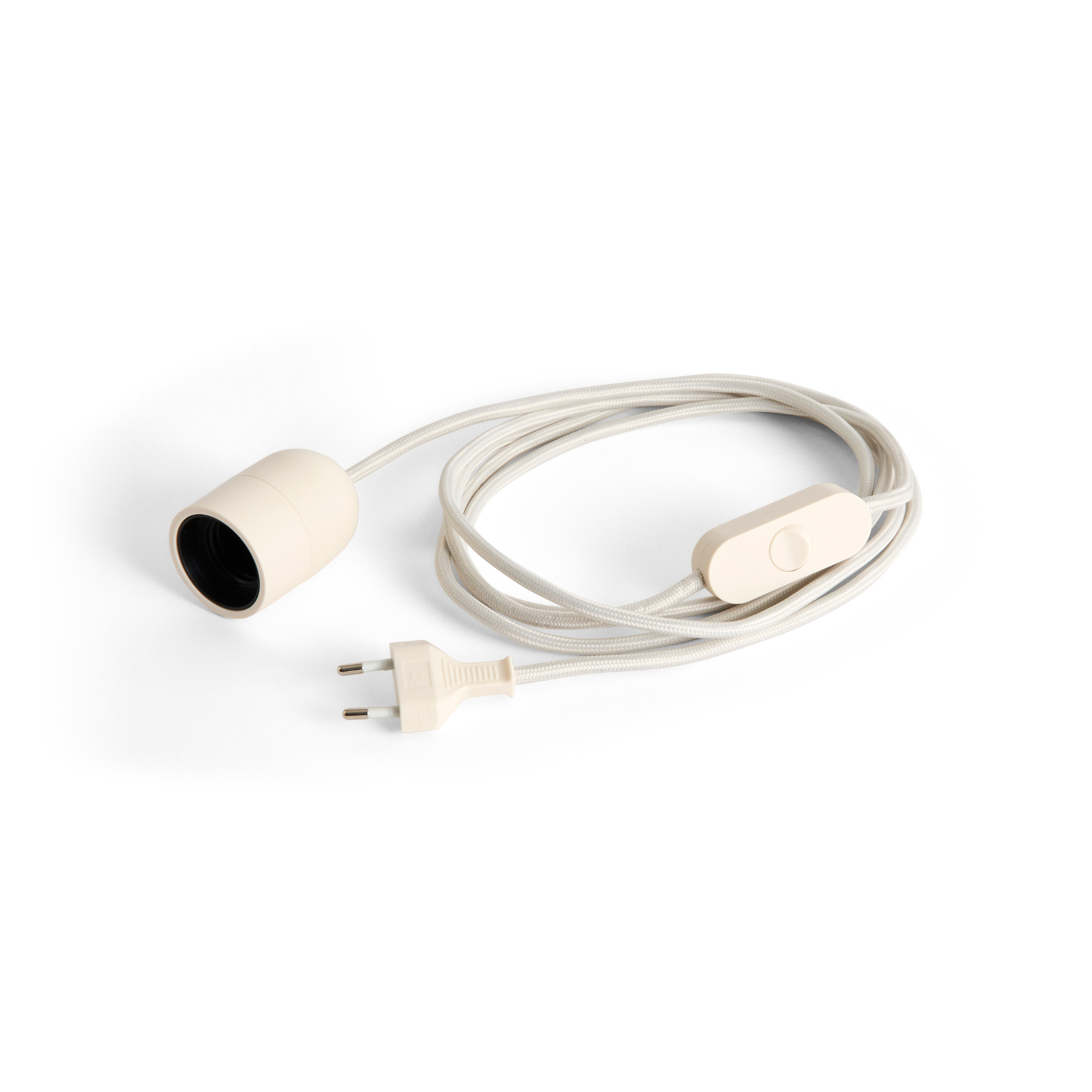 Ledning Bordlampe Common Clay White