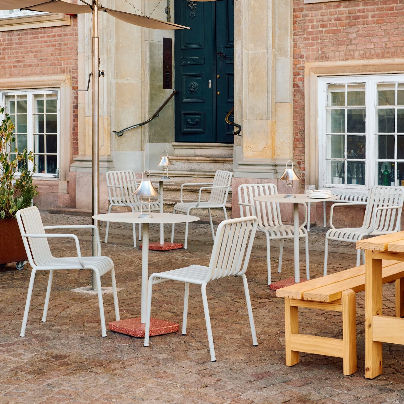 Palissade Spisestol Cream White