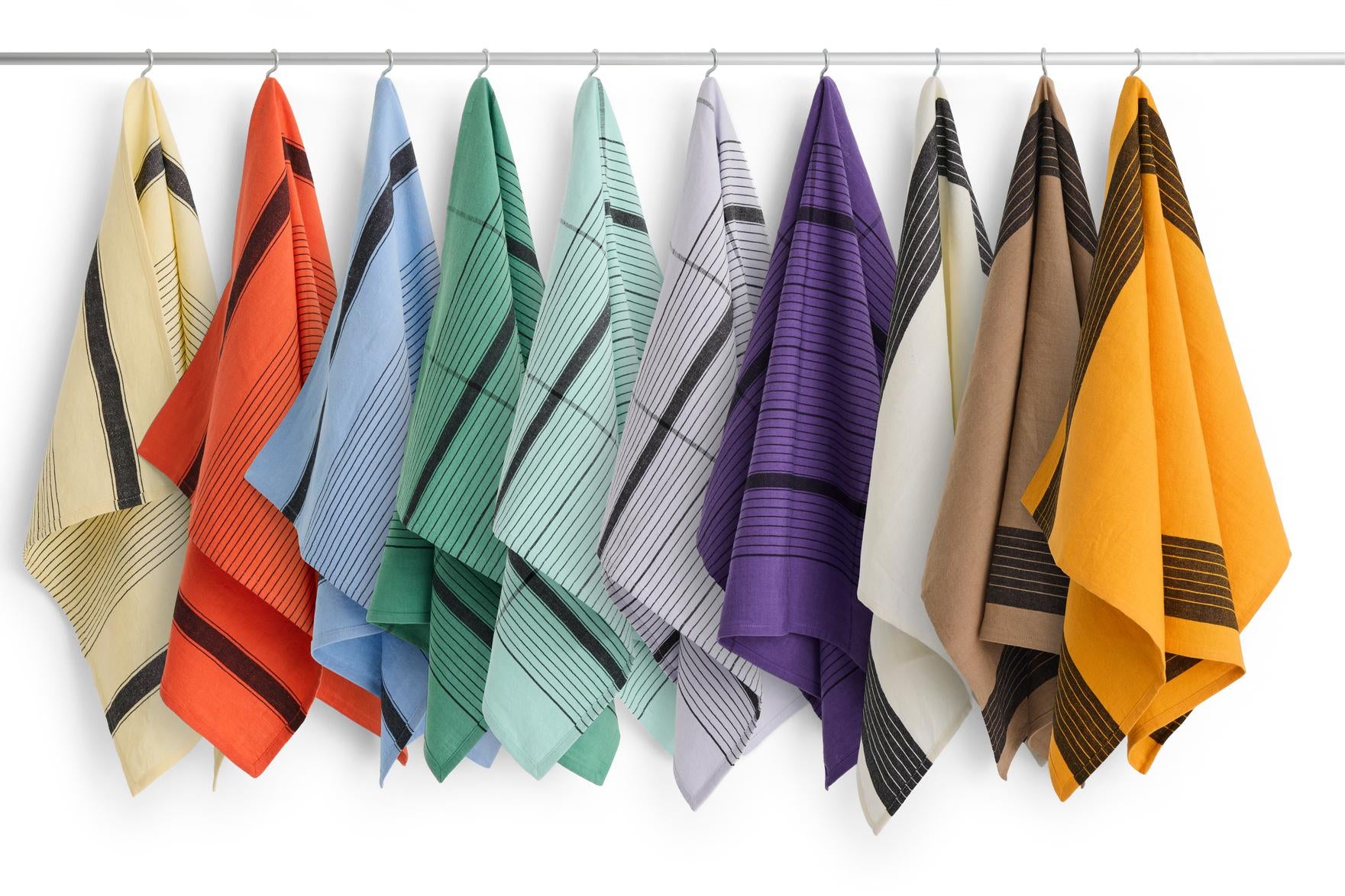 Kjøkkenhåndkle Linear Mocca