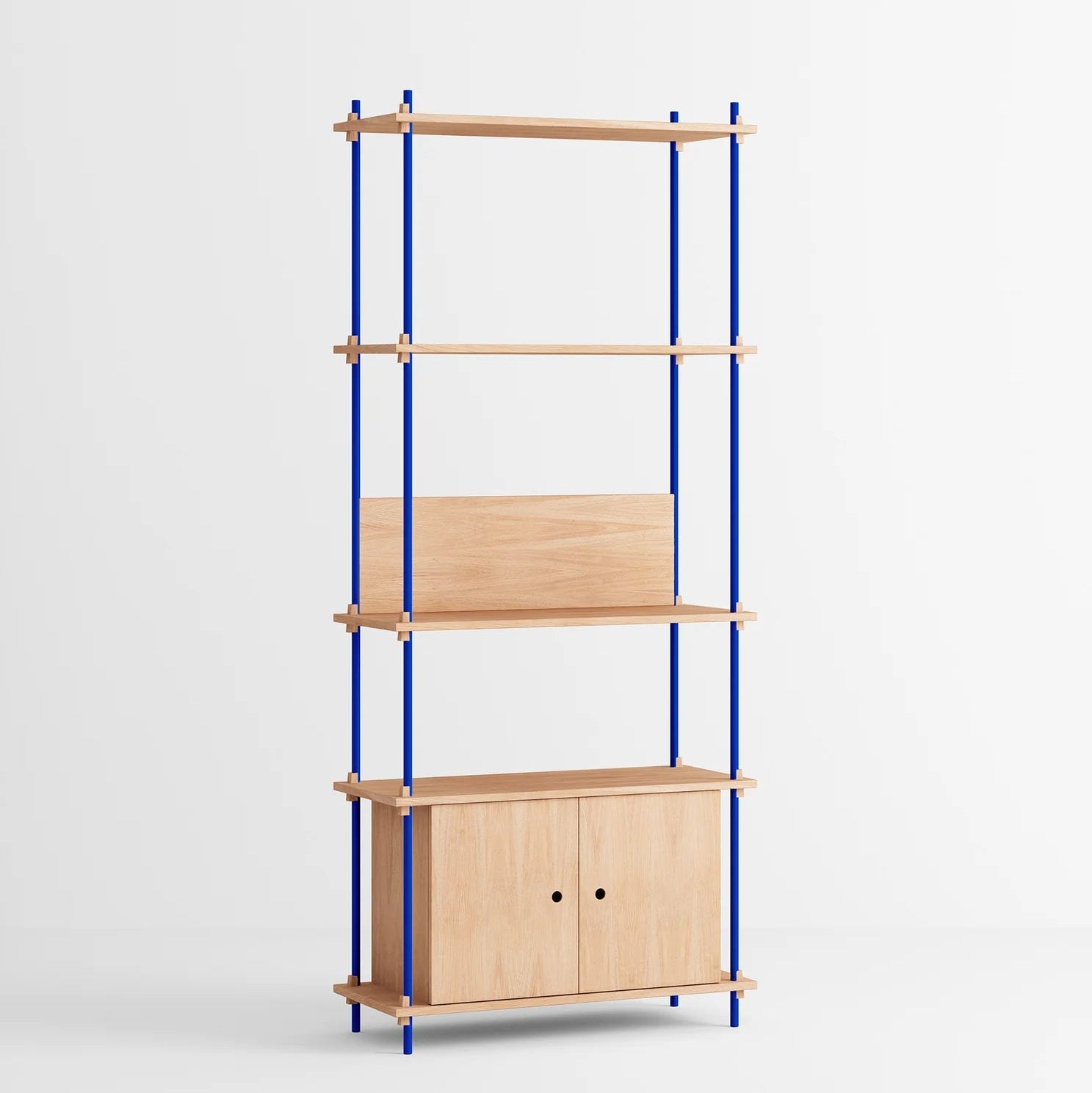 Moebe hylle med skap 200x86