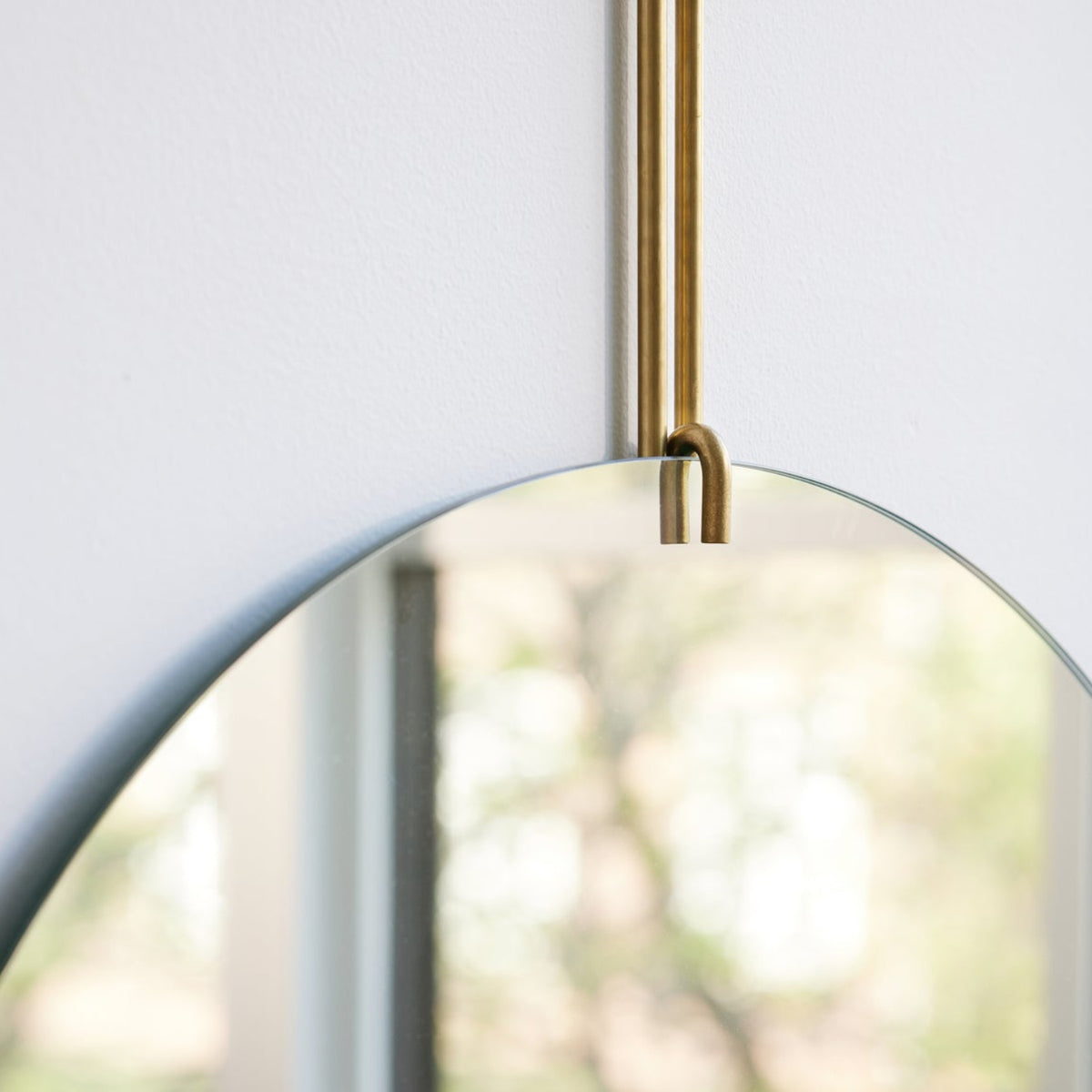 Speil Wall Mirror Messing Ø30 cm