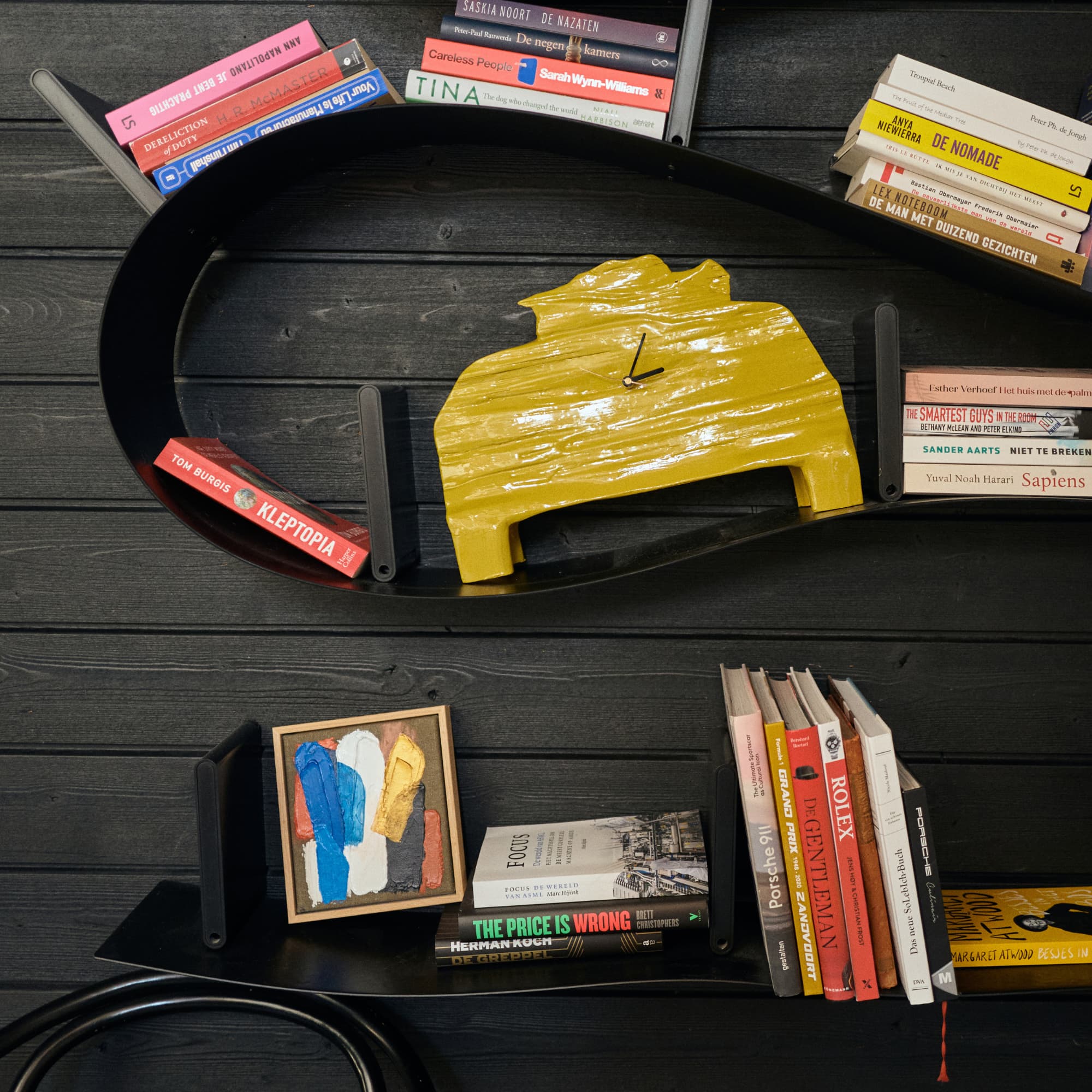 Maleri Moonlight Strokes 18x20cm