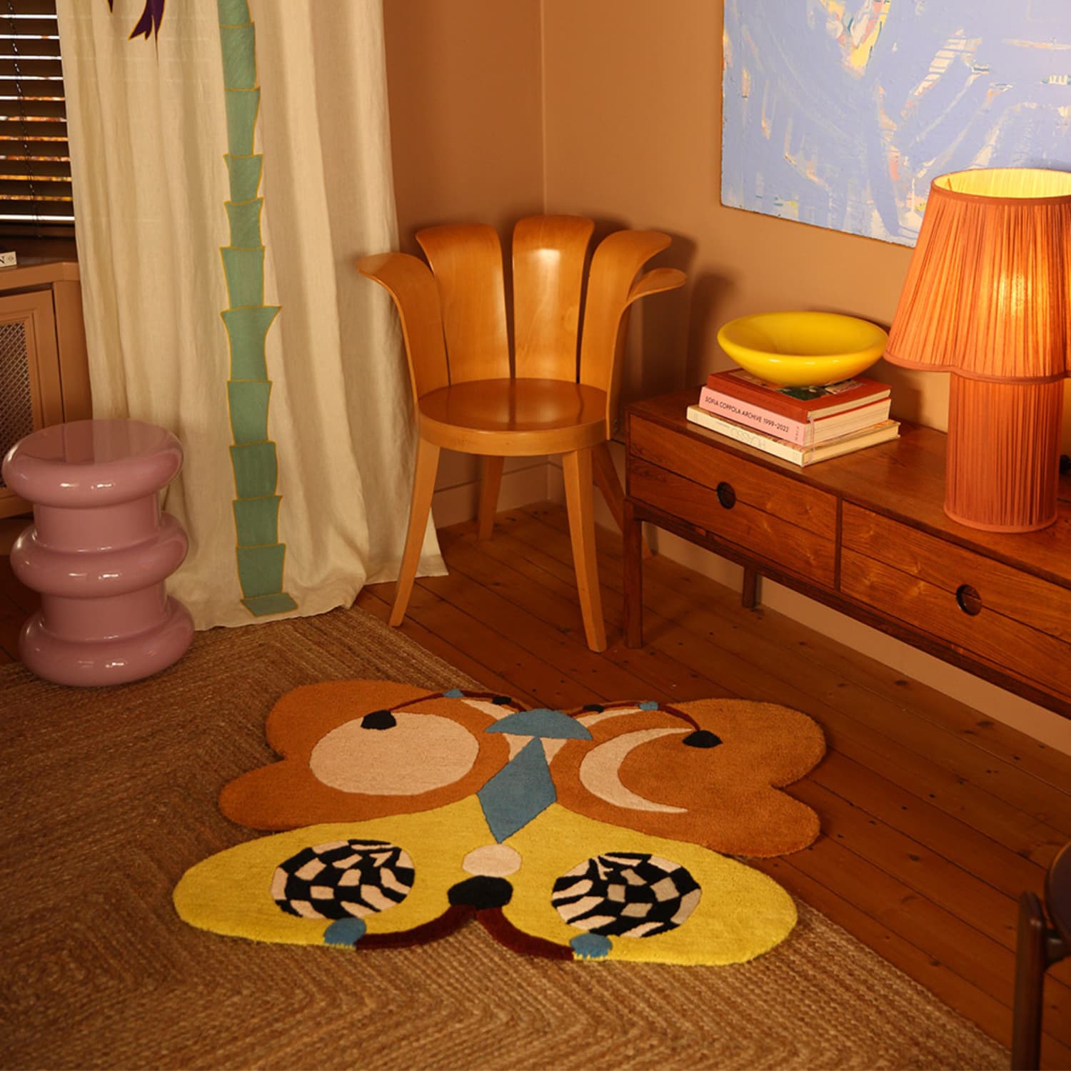 Teppe Melody Moon Butterfly Lemon Large