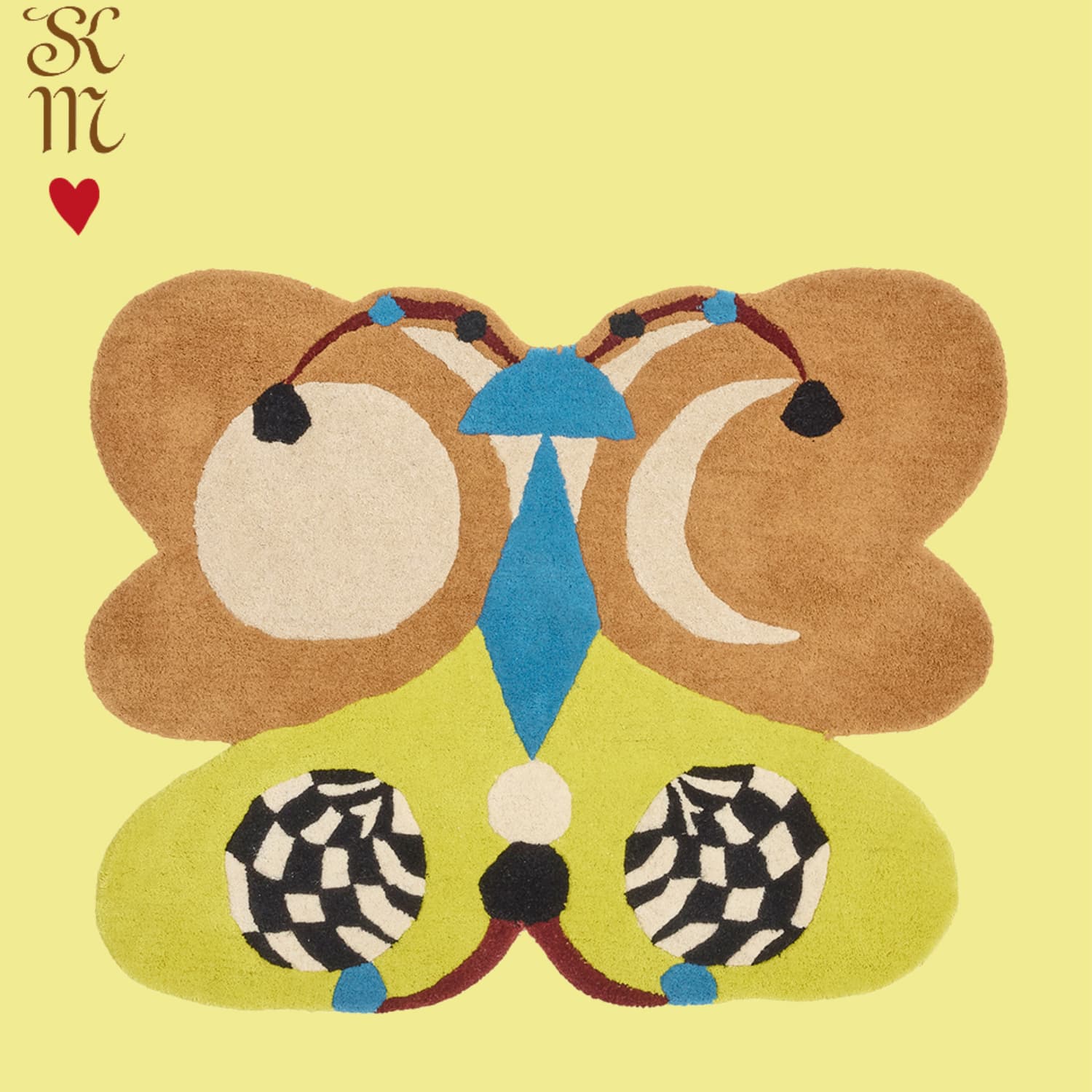 Teppe Melody Moon Butterfly Lemon Large