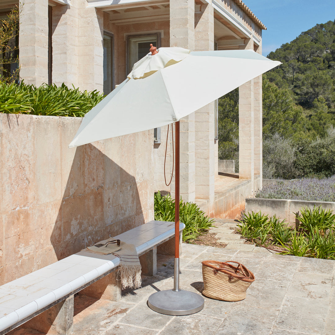 Parasoll Messina White Ø:210