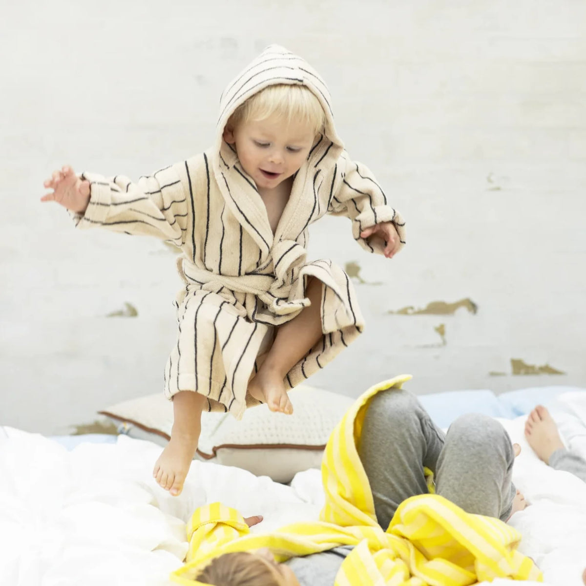 Morgenkåpe Kids Creme & Ink
