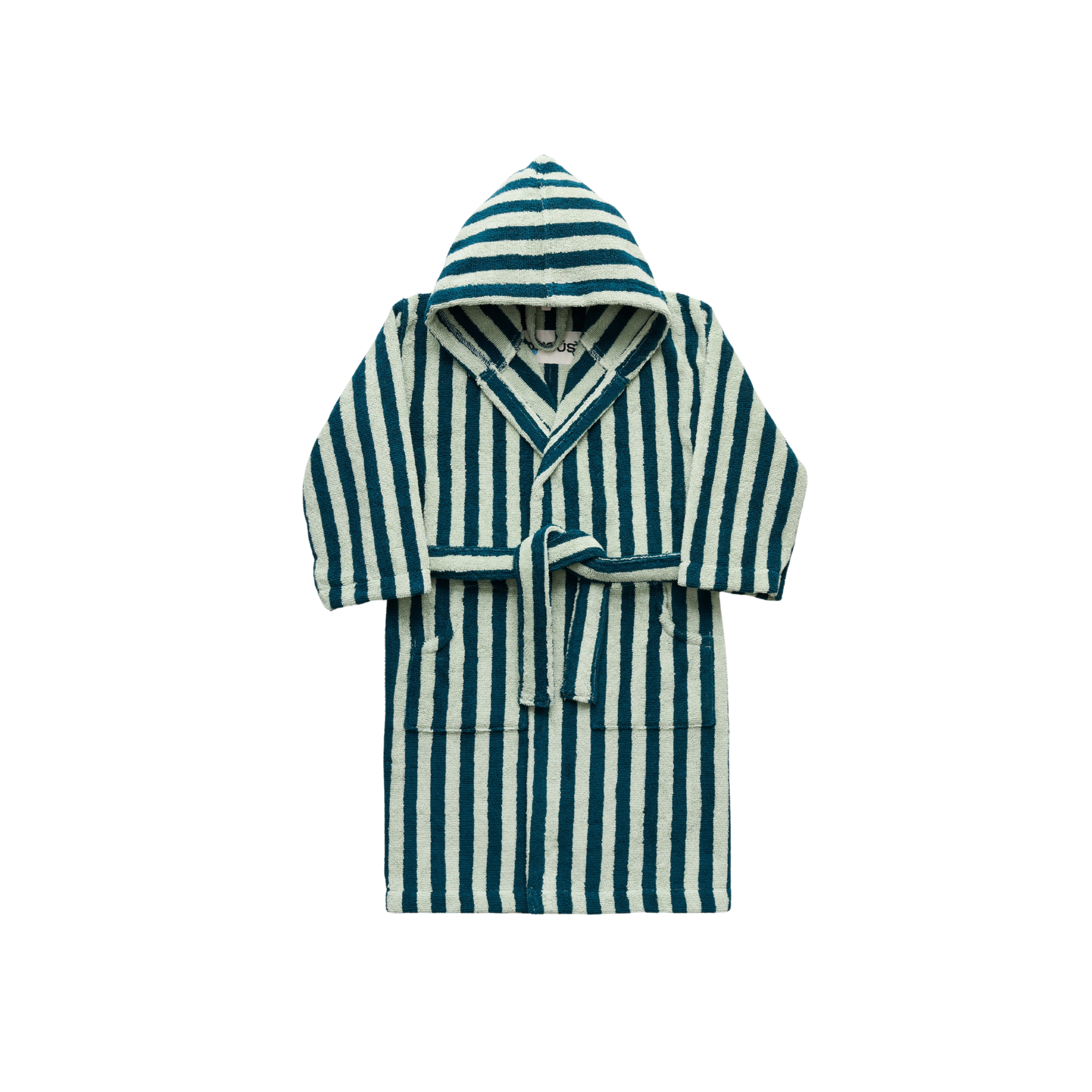 Morgenkåpe Kids Sea Foam & Deep Teal