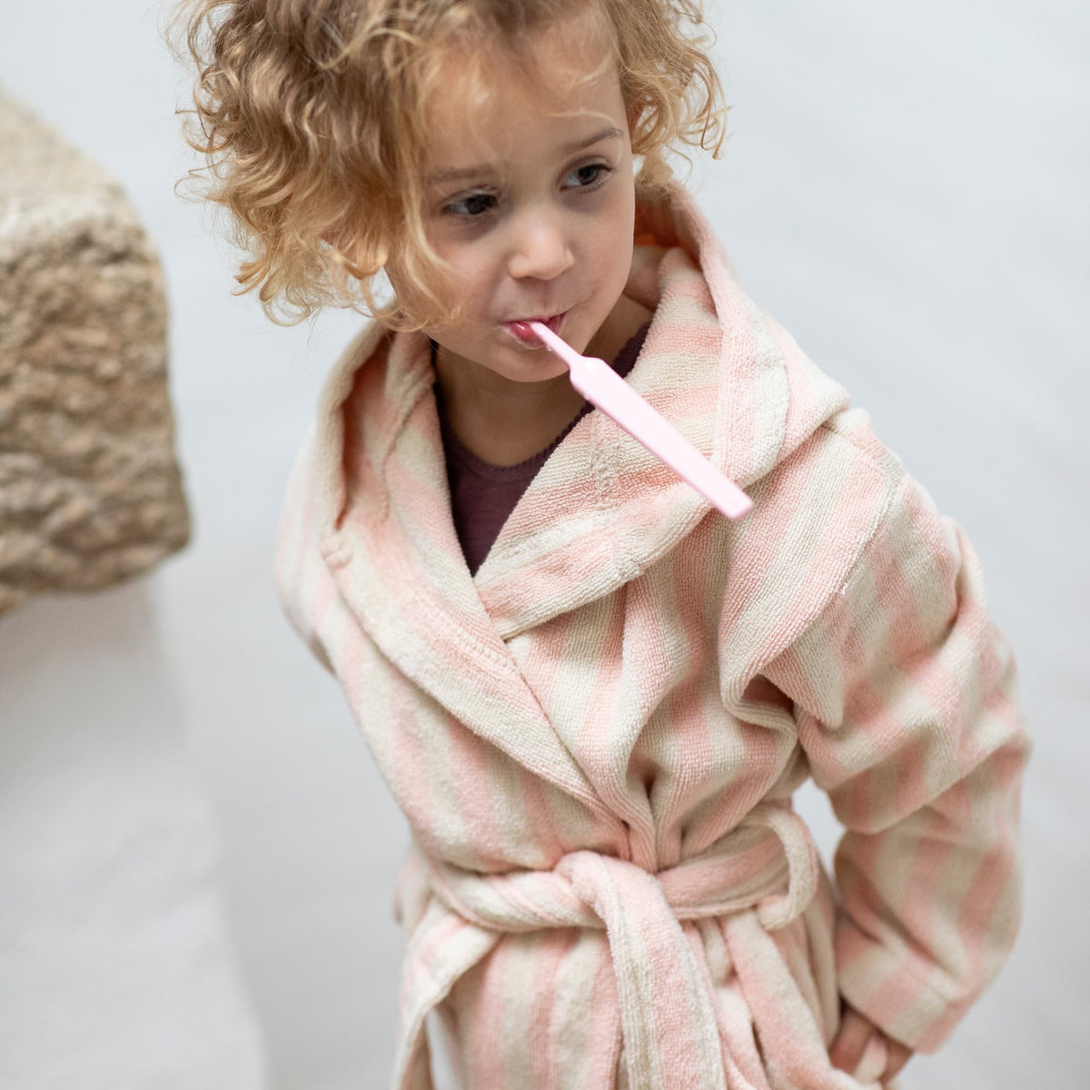 Morgenkåpe Kids Tropical & Creme