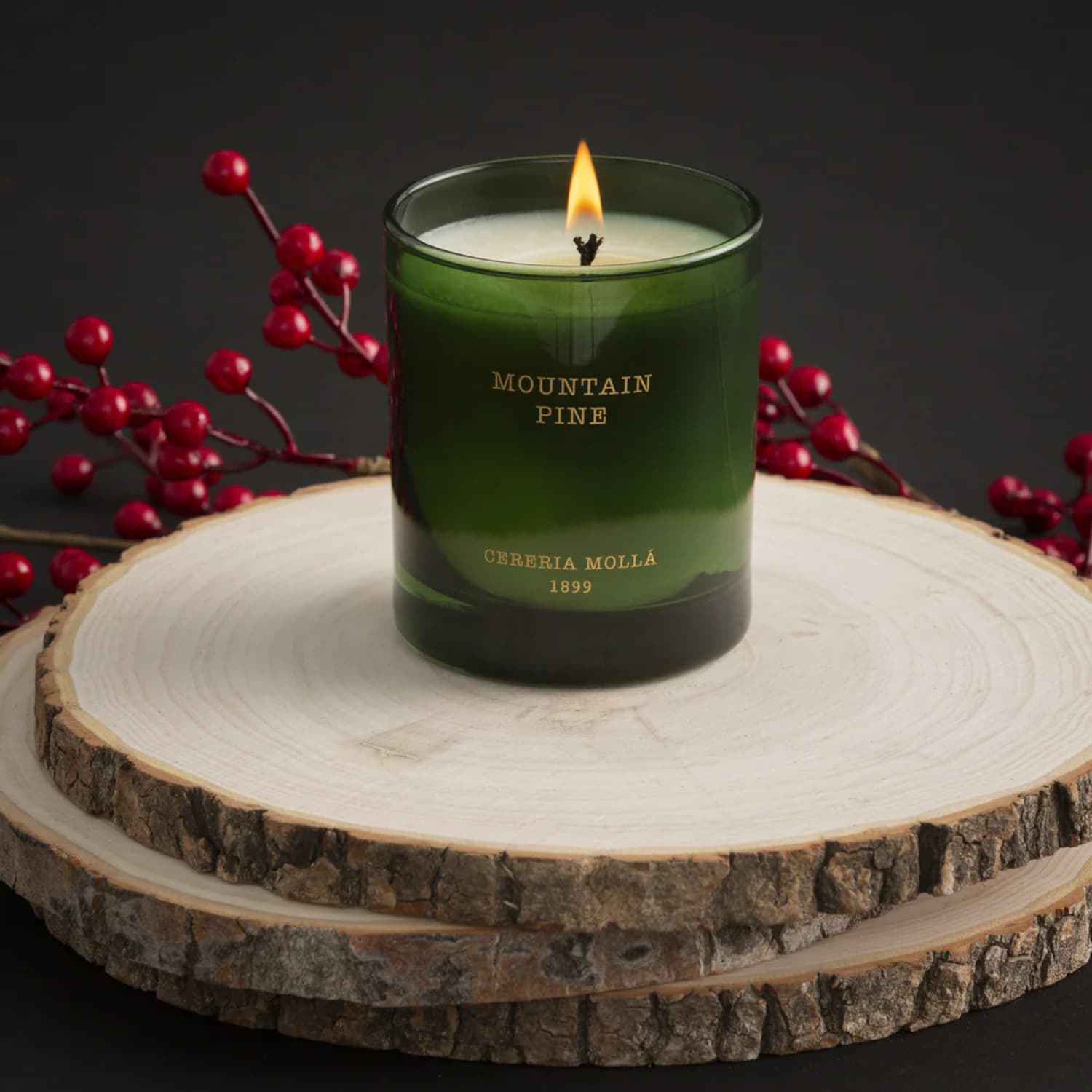 Juleduftlys Mountain Pine 230g