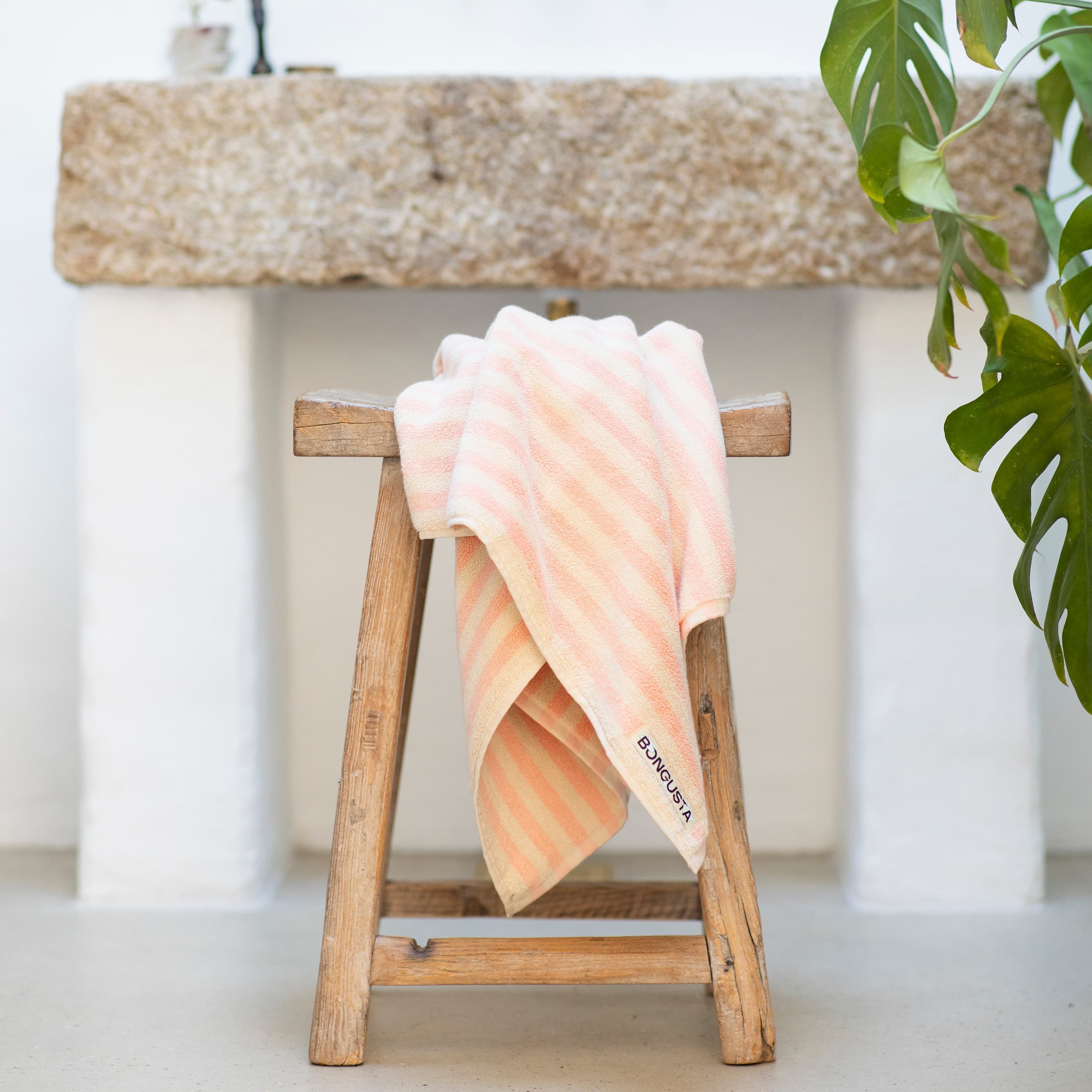Badehåndkle Tropical & Creme 70x140