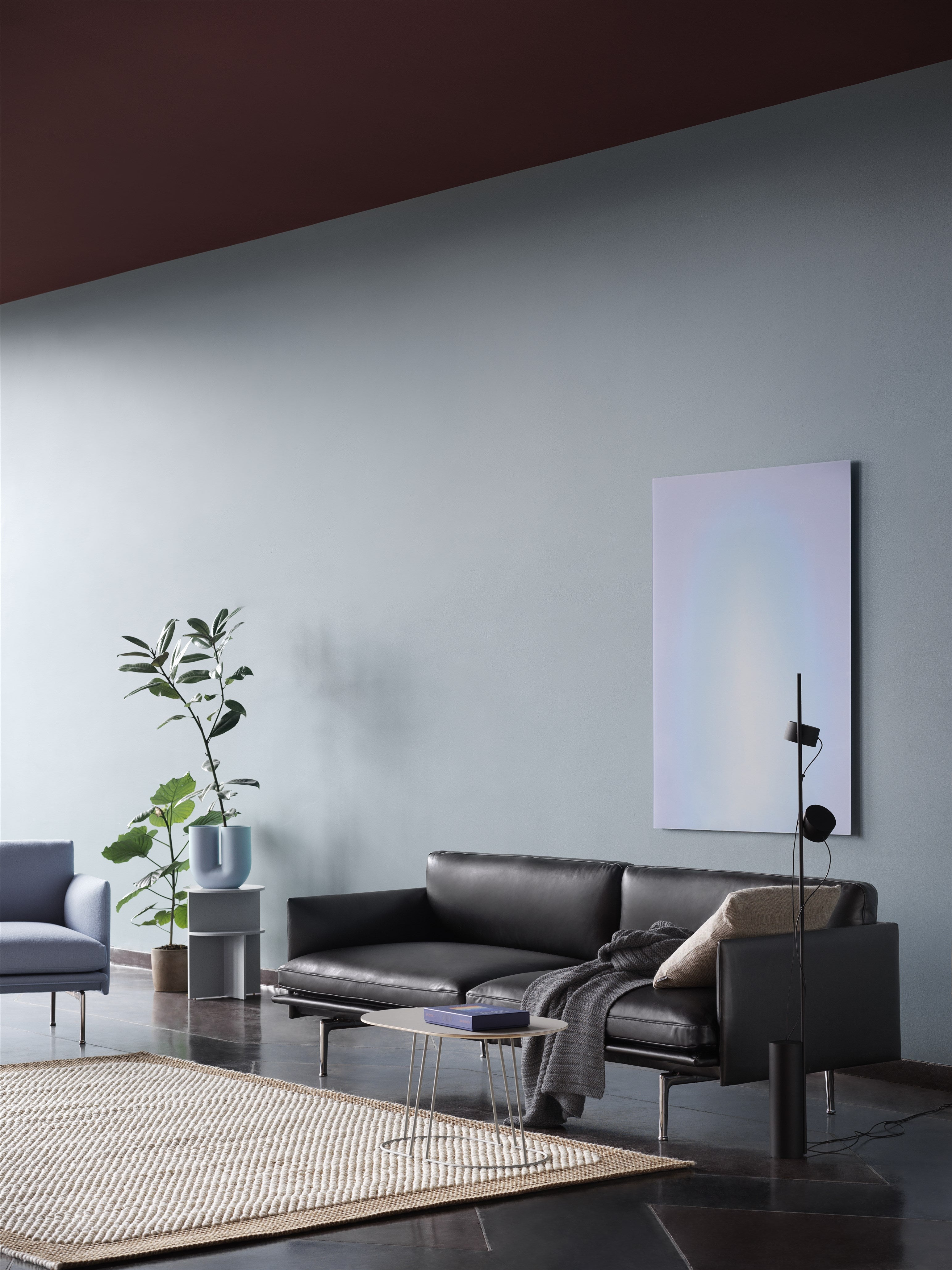 Gulvteppe Pebble Rug Pale Rose