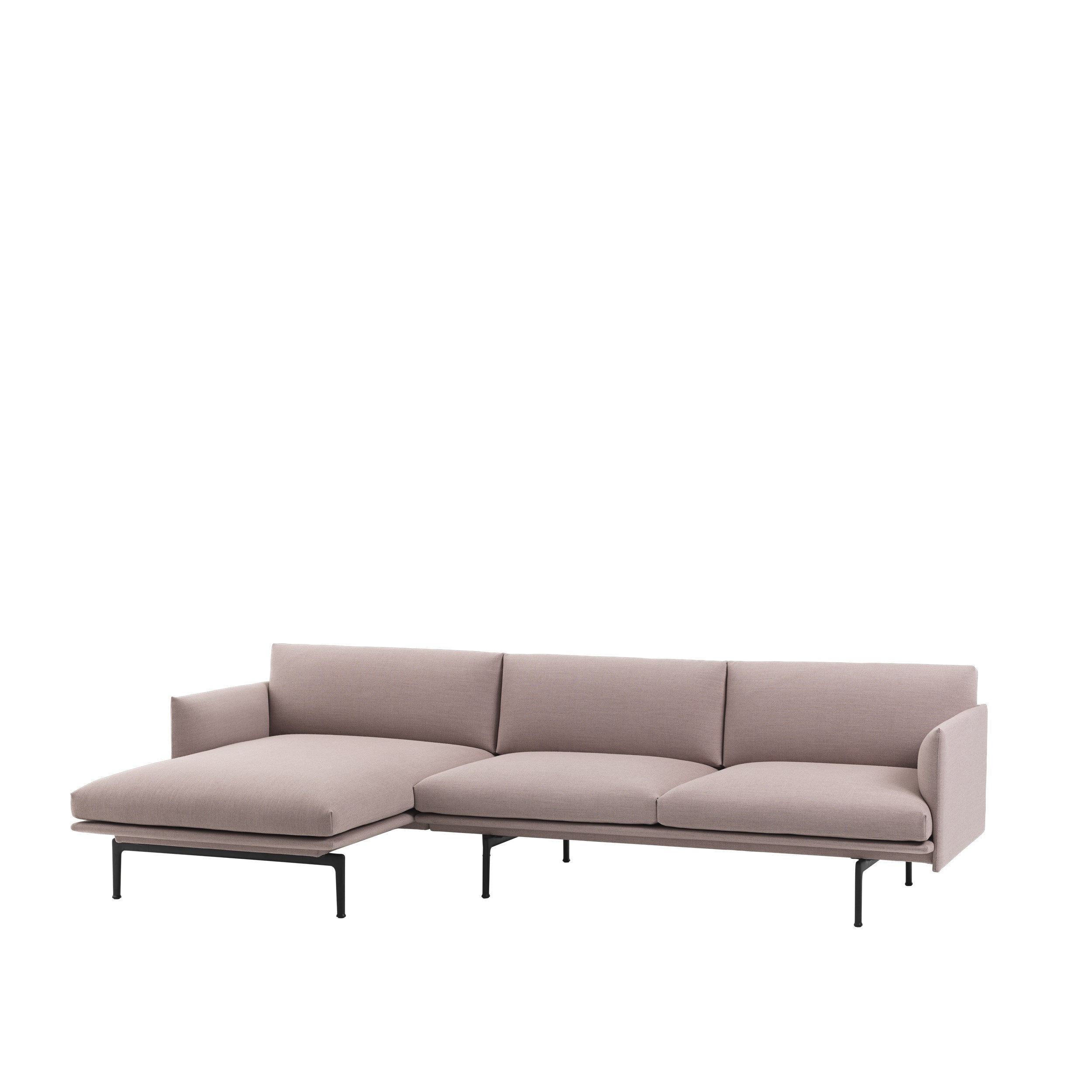 Outline Sofa Chaise Longue - left