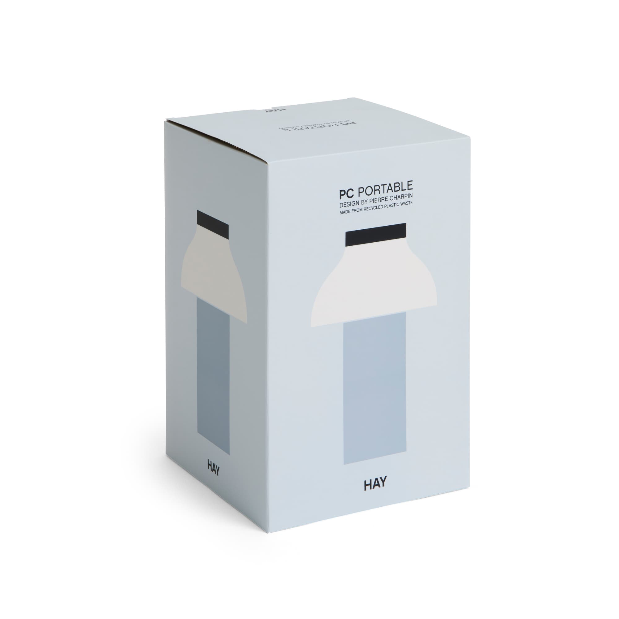 PC Oppladbar Lampe Slate Blue