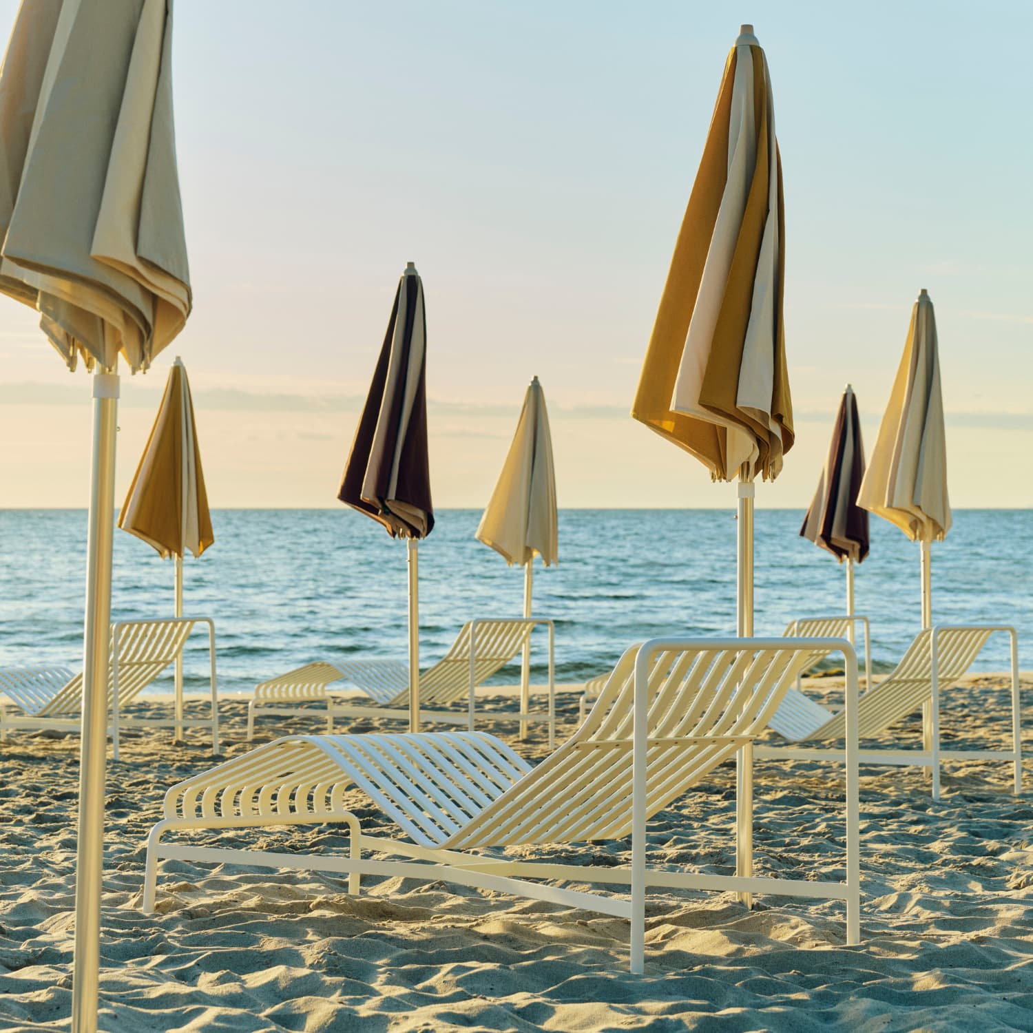 Palissade Chaise Longue Cream White