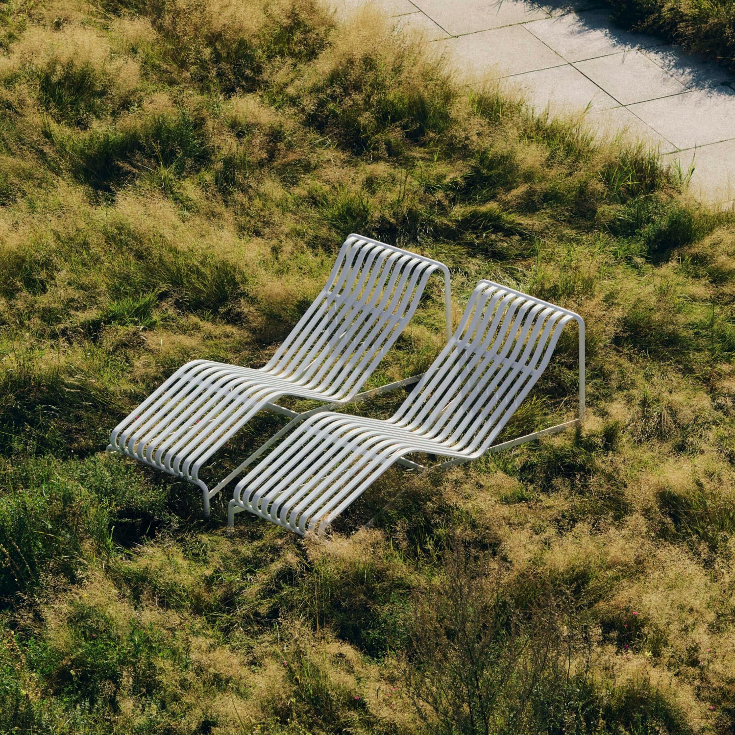 Palissade Chaise Longue Cream White