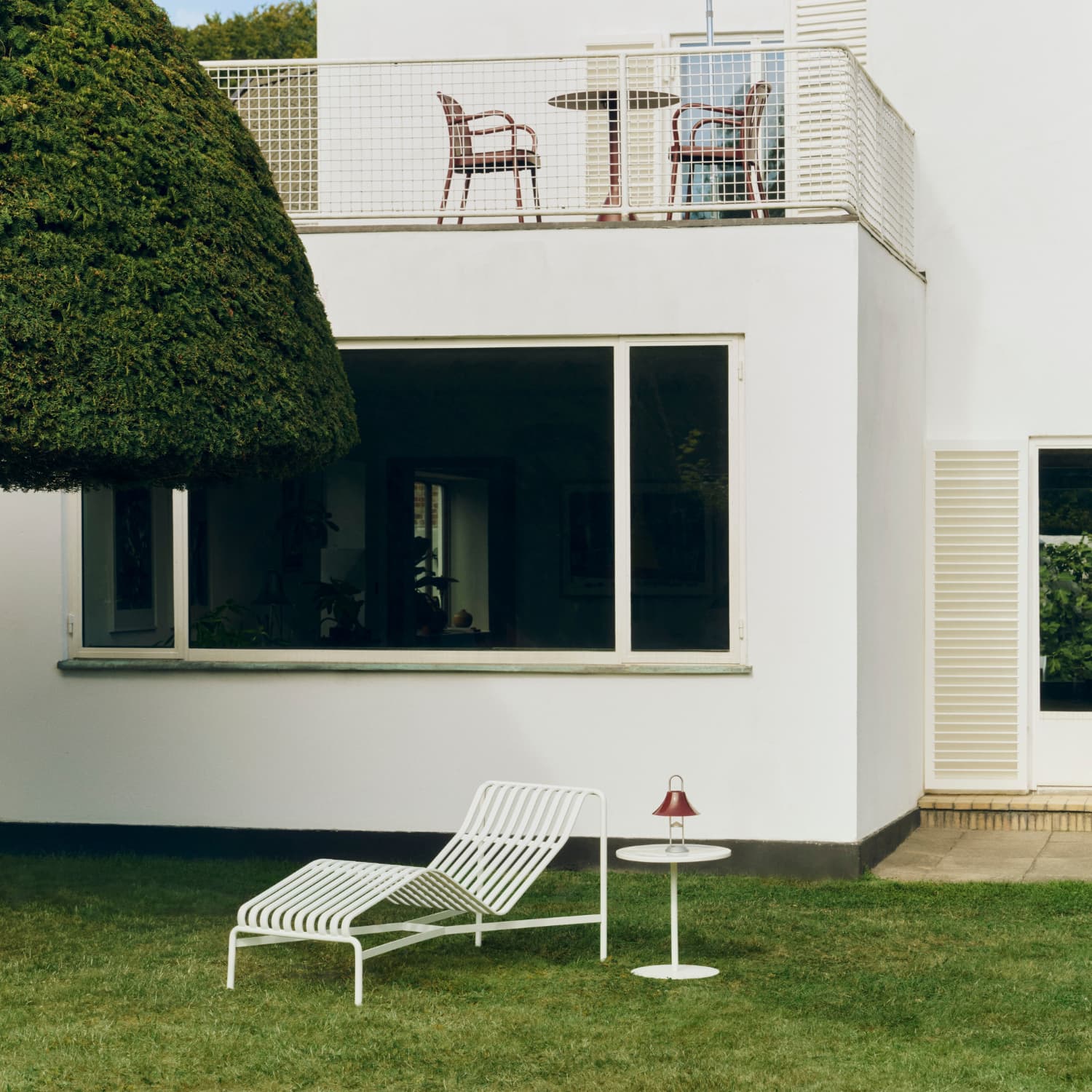 Palissade Chaise Longue Cream White