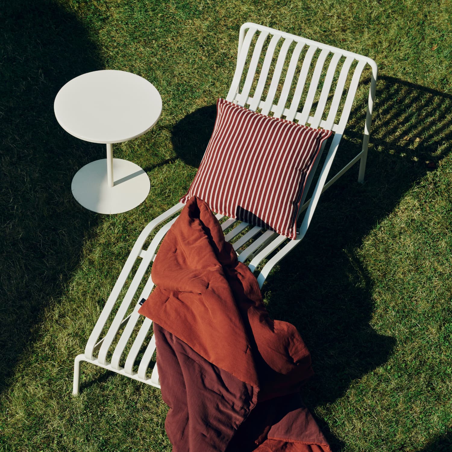 Palissade Chaise Longue Cream White