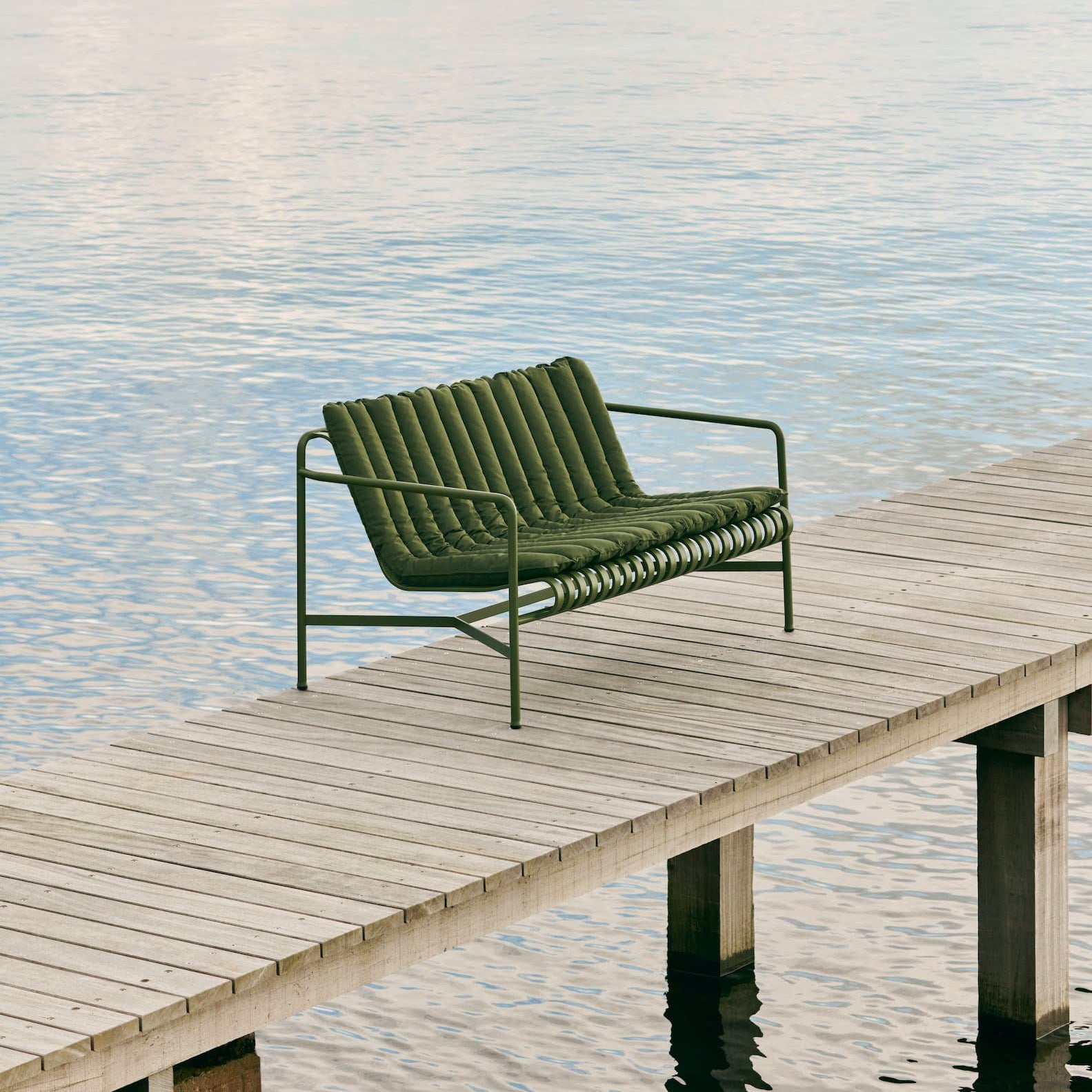 Palissade Loungesofa Olive