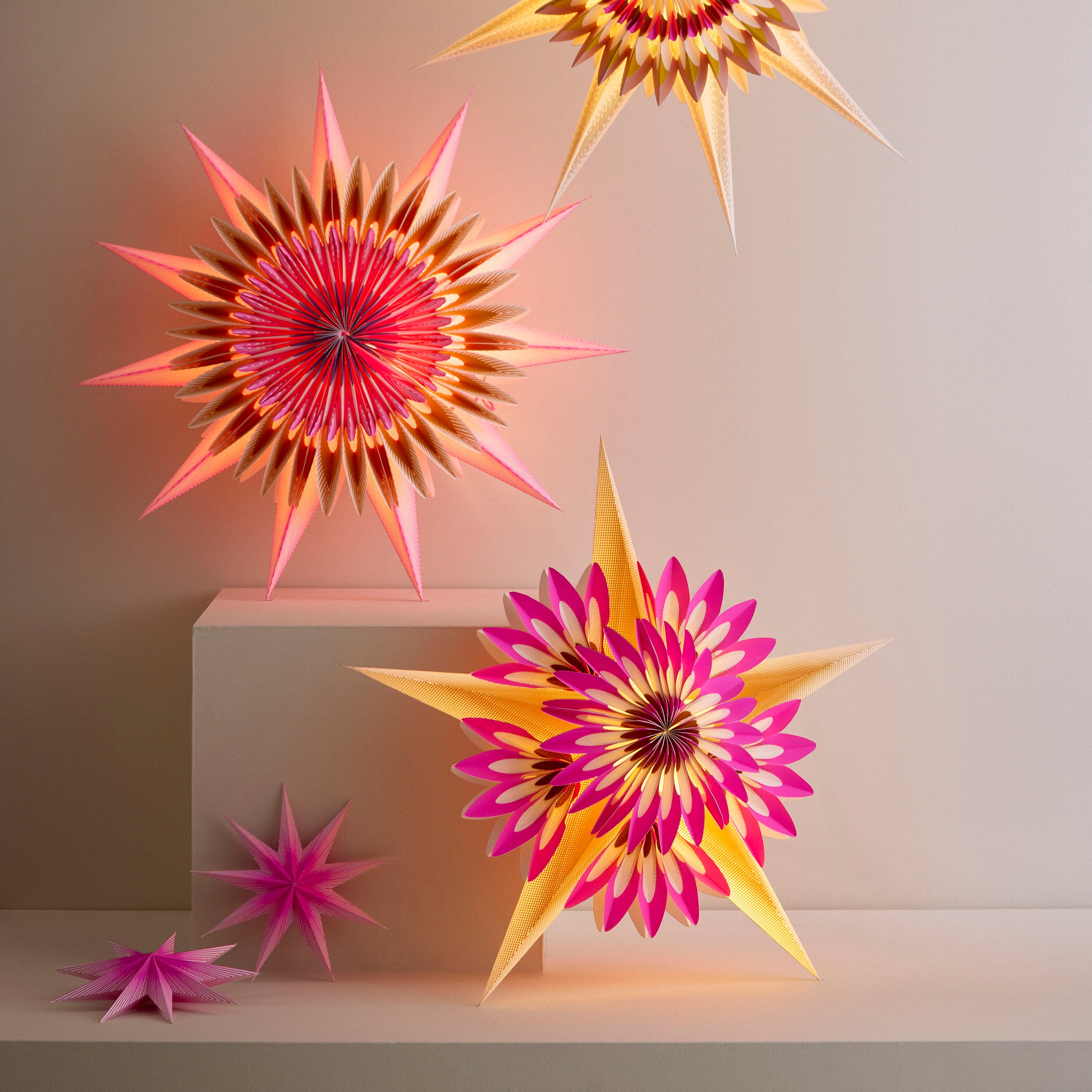 Papirstjerner fra Bungalow