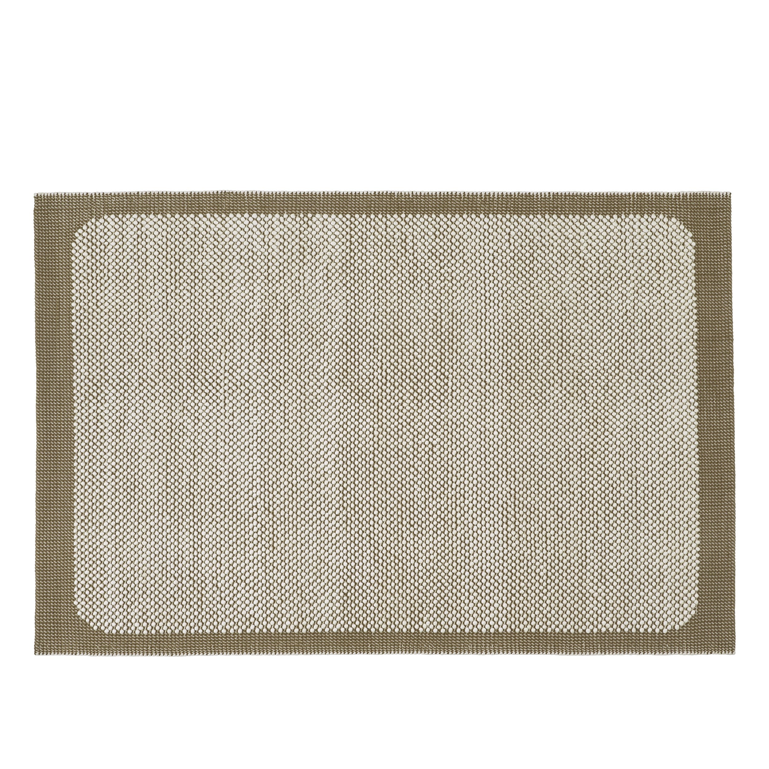 Gulvteppe Pebble Rug Pale Brown Green