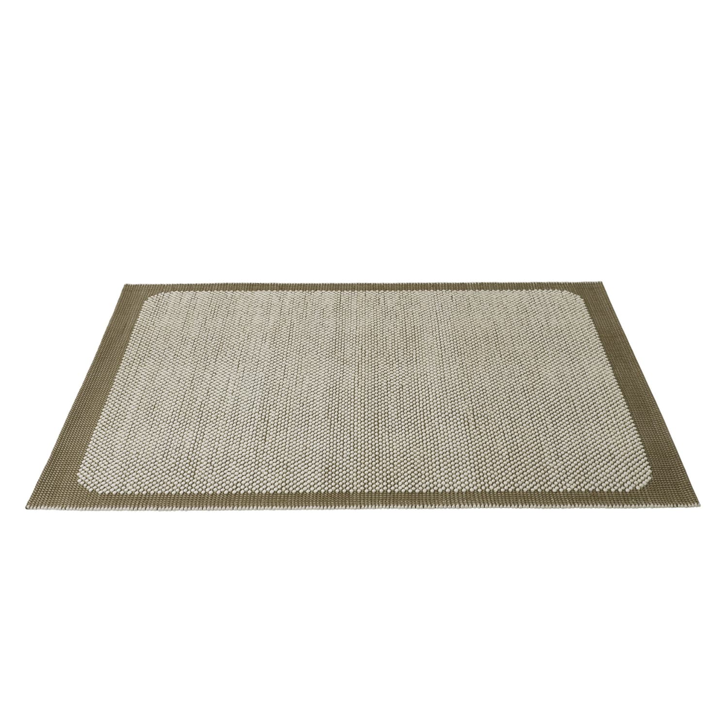 Gulvteppe Pebble Rug Pale Brown Green