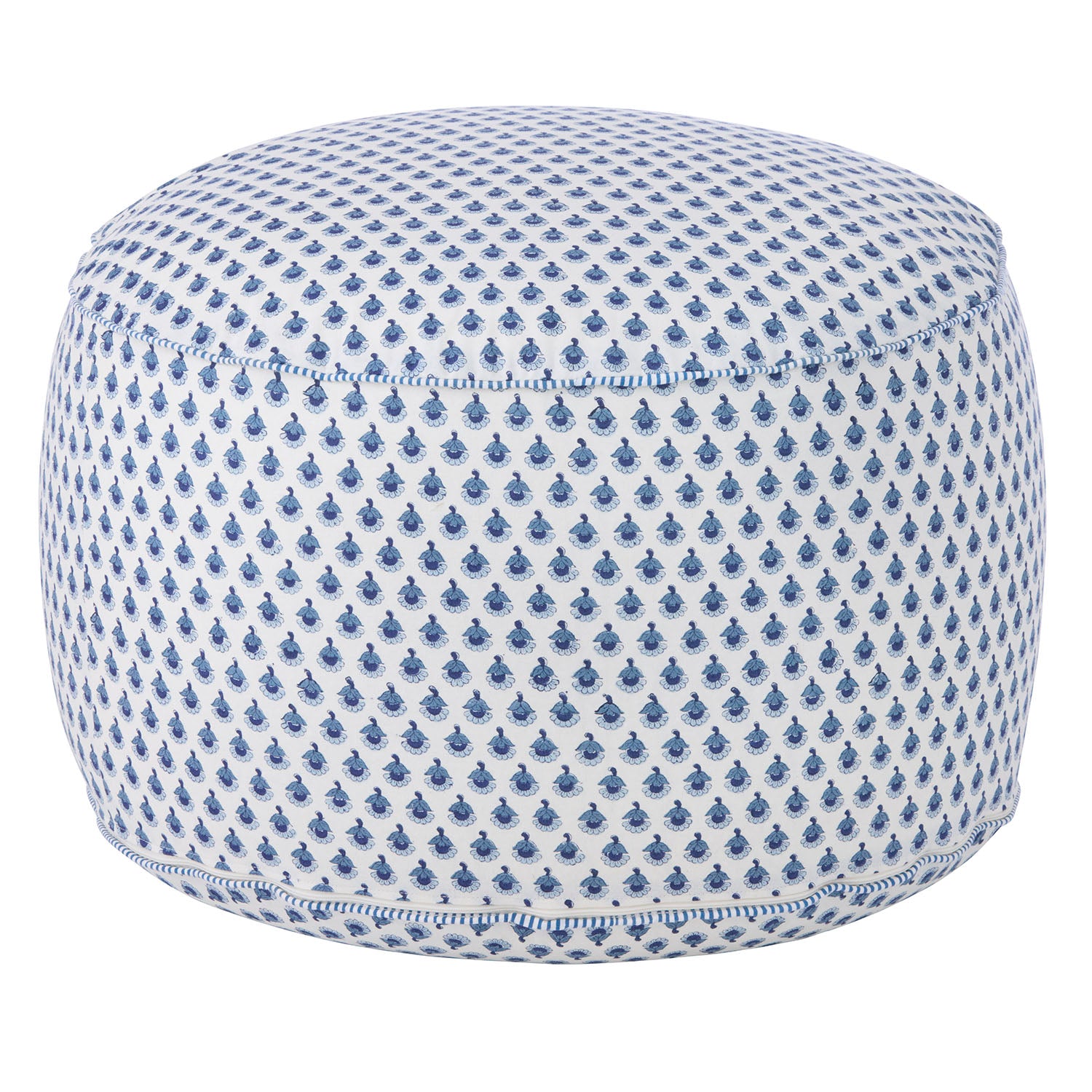 Puff Asha Indigo 30x55