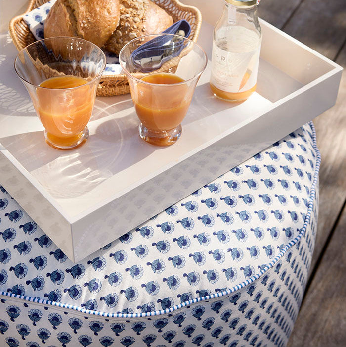 Puff Asha Indigo 30x55