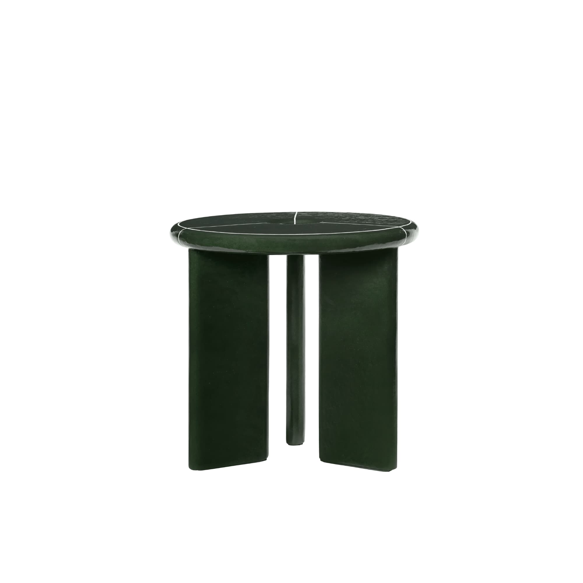 Sidebord Deya Ø47 Dark Green