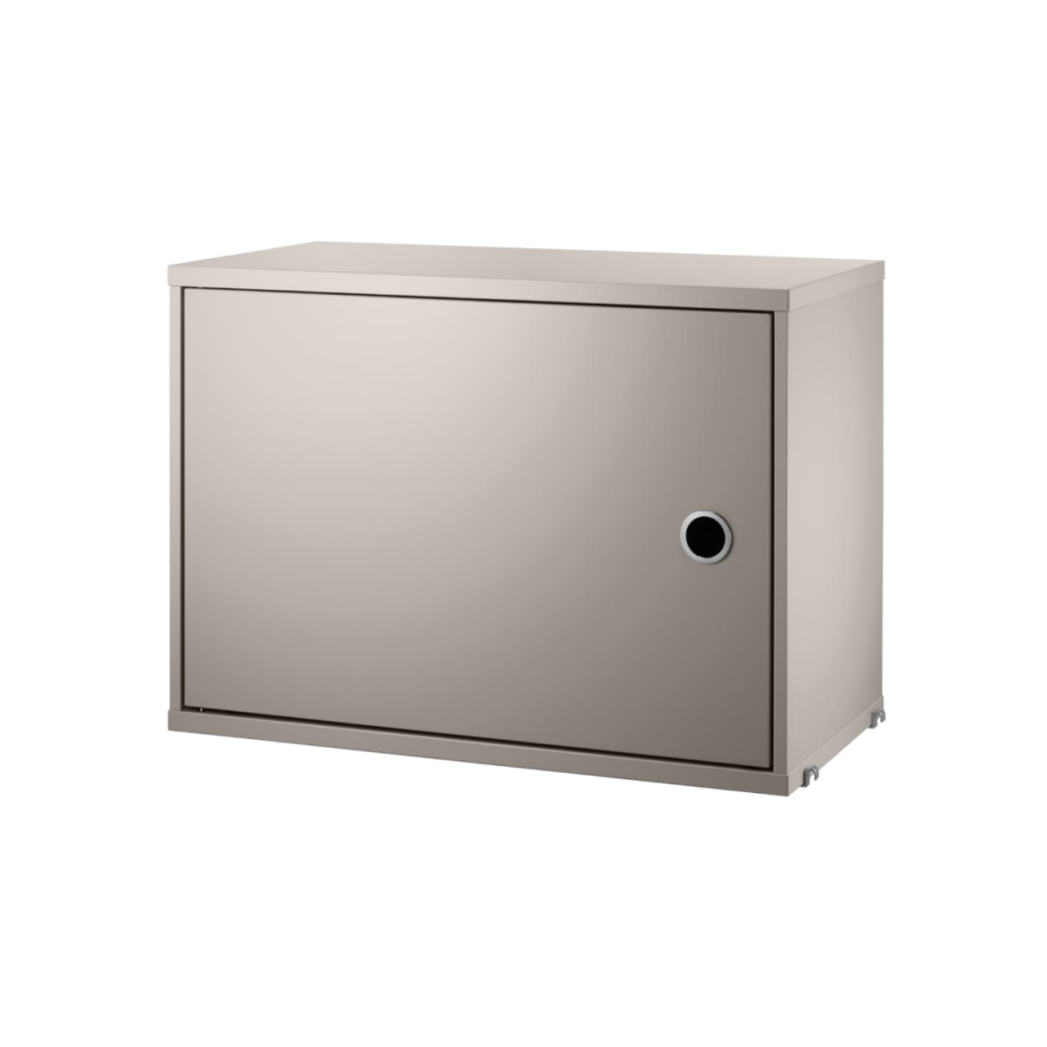 Skap m/hengslet dør 58x30