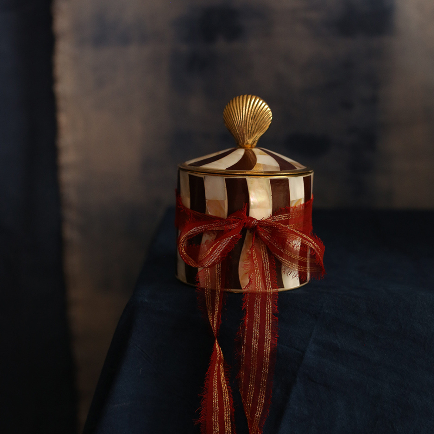 Skrin Abby Shell Circus Large Burgundy