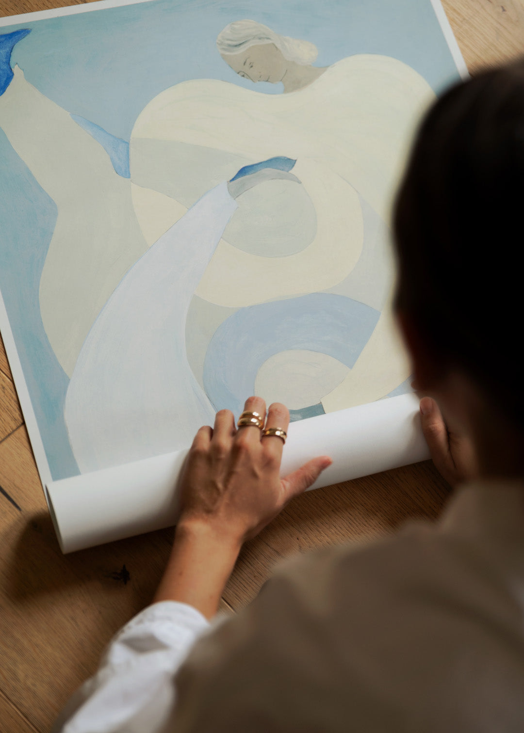 Poster Hold You Blue