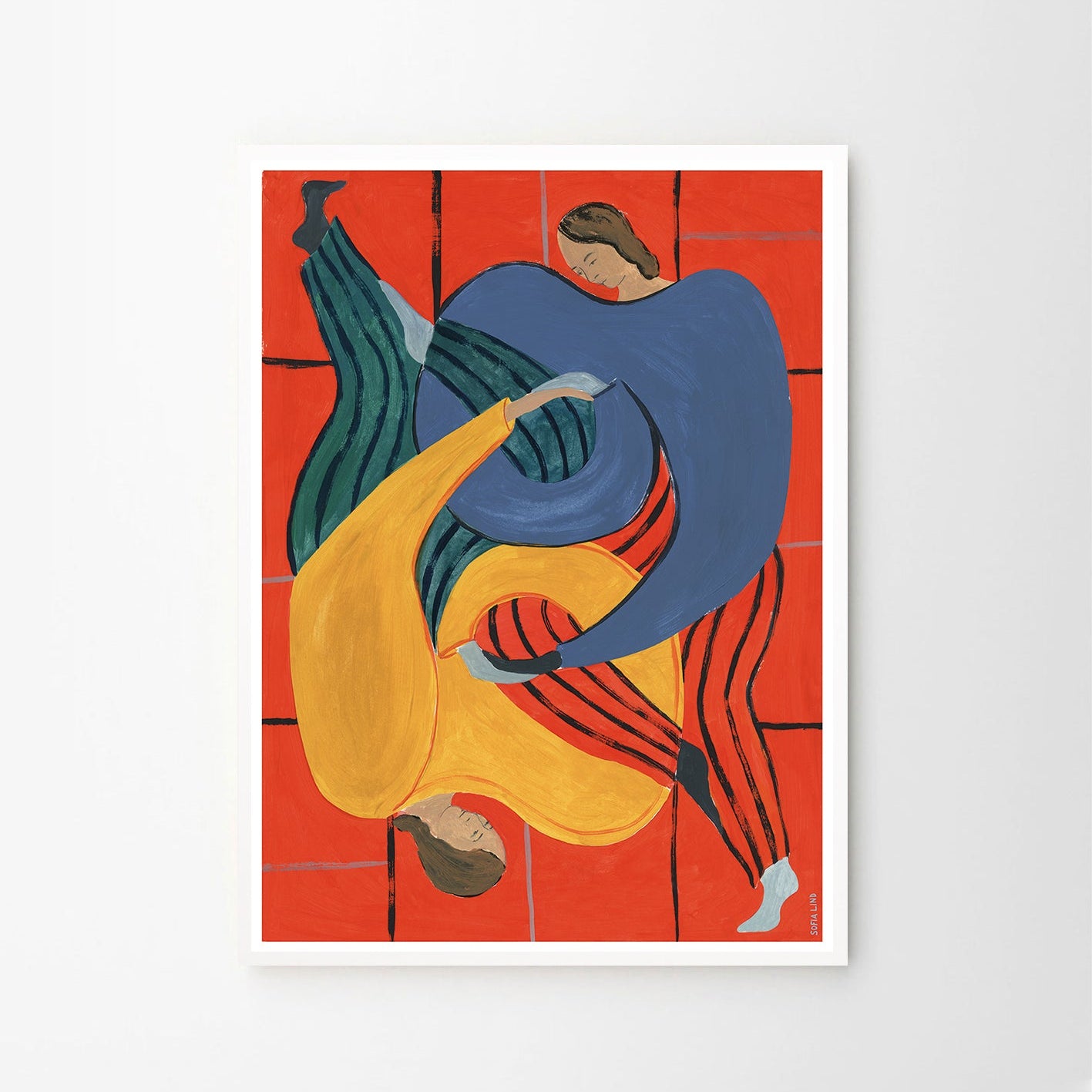 Poster Hold You Red
