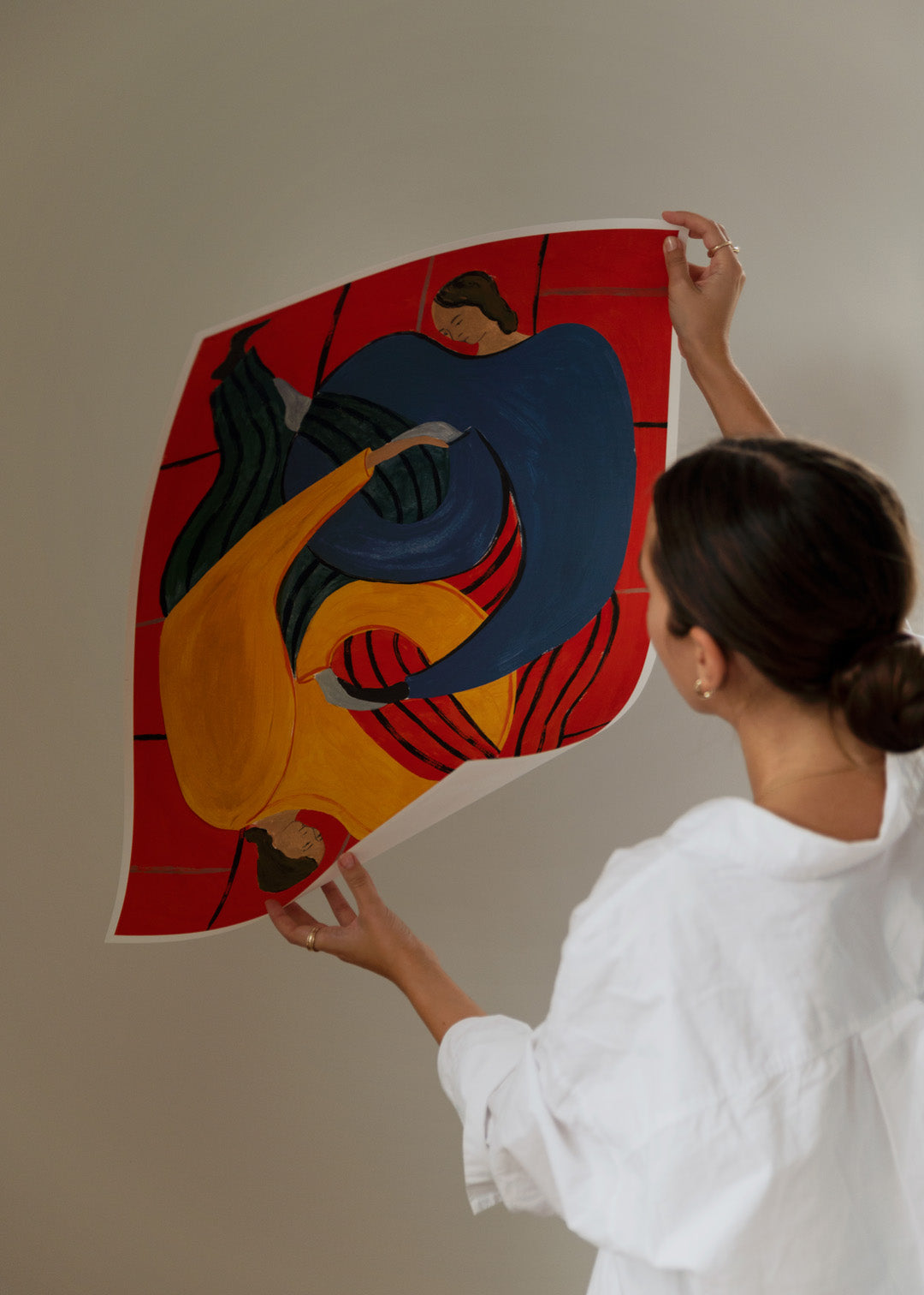 Poster Hold You Red