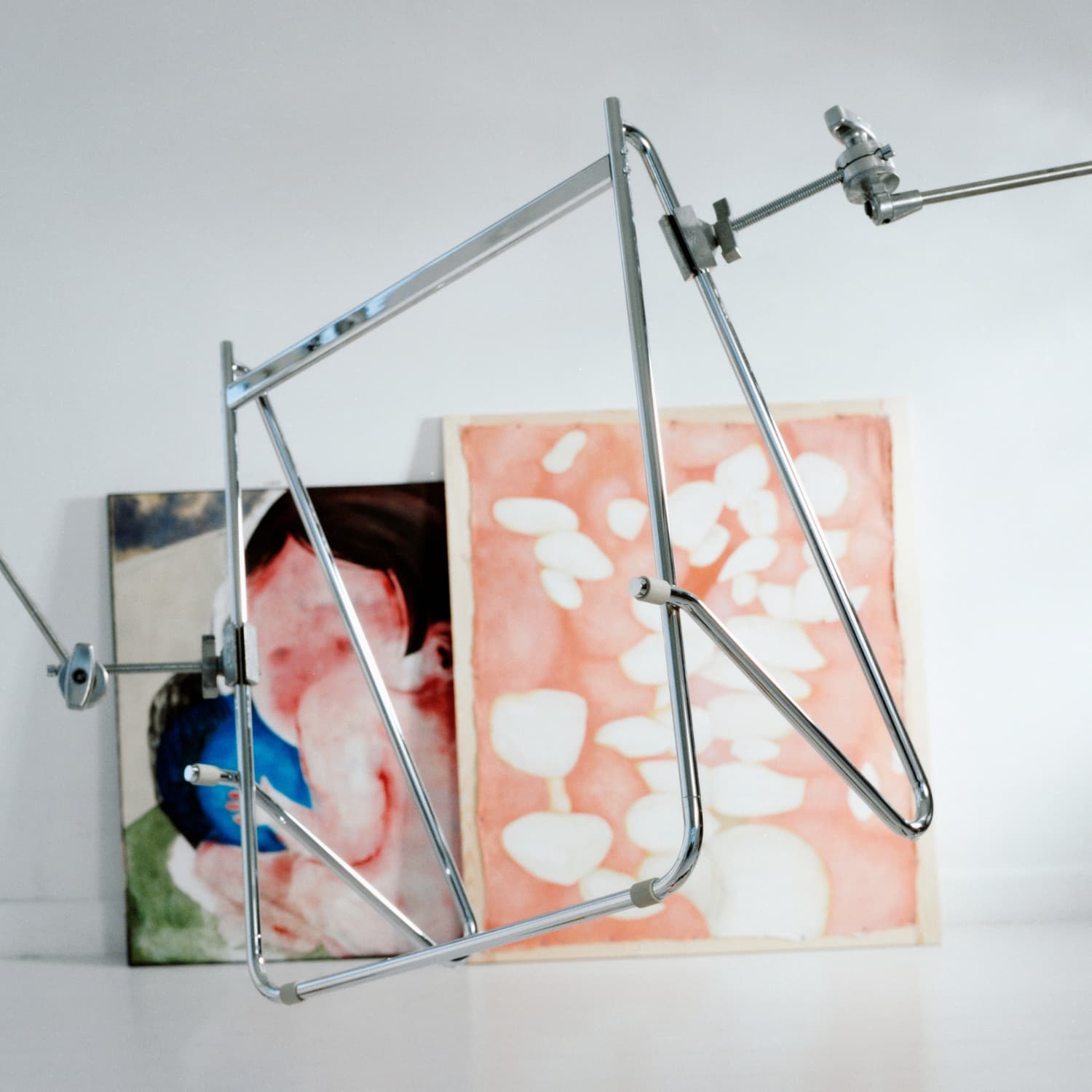 TV-stativ Bloom Chrome