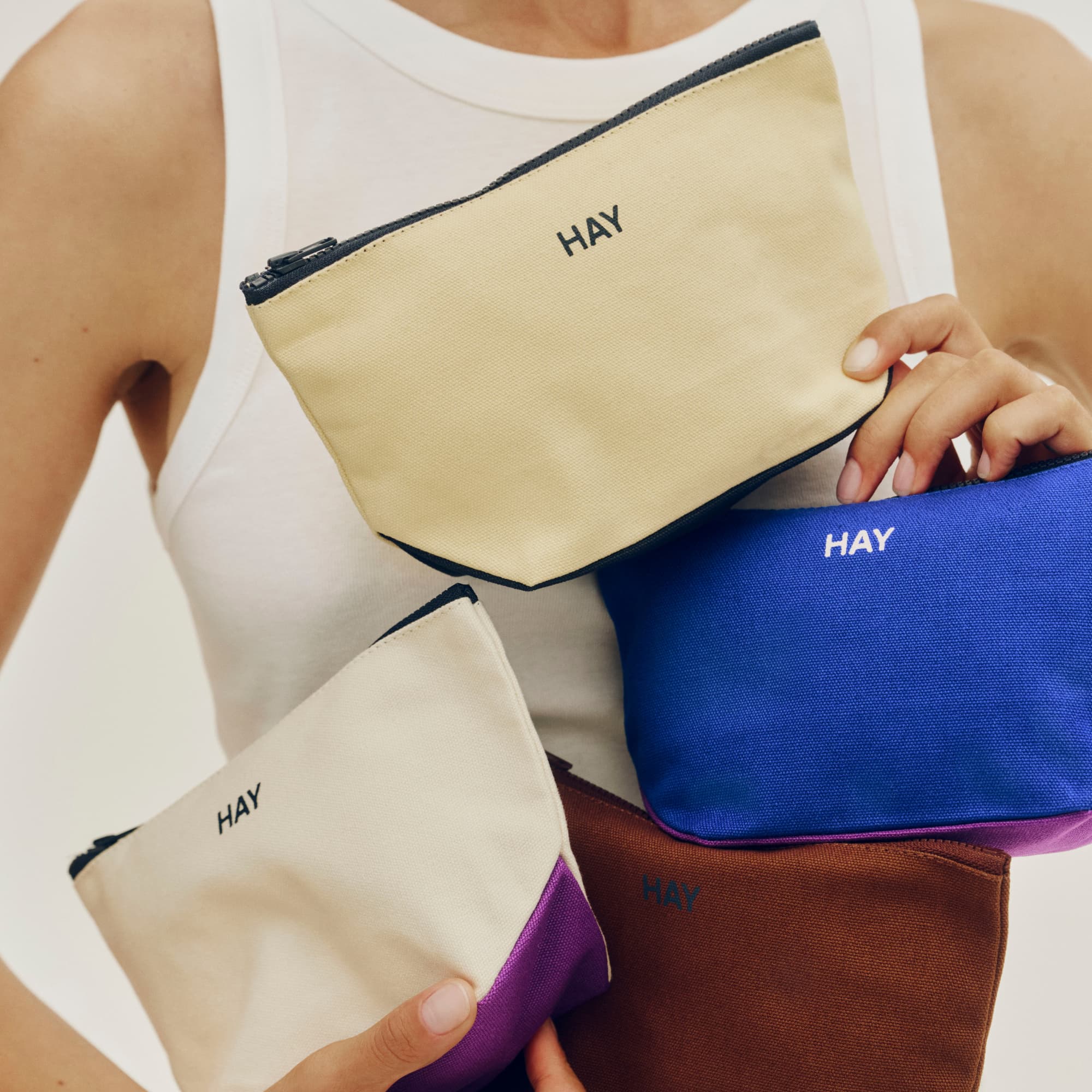 Toalettmappe Multi Small Yellow